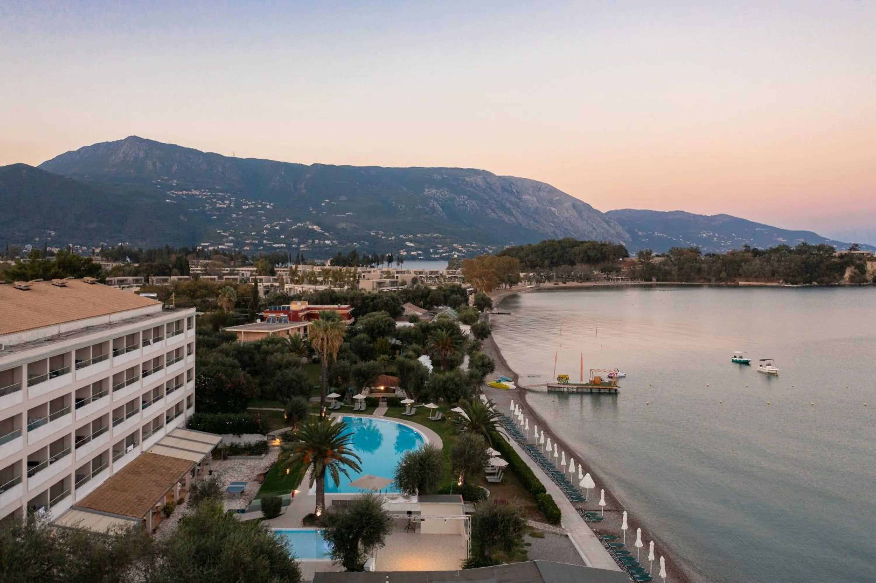 Location in Elea Beach Hotel