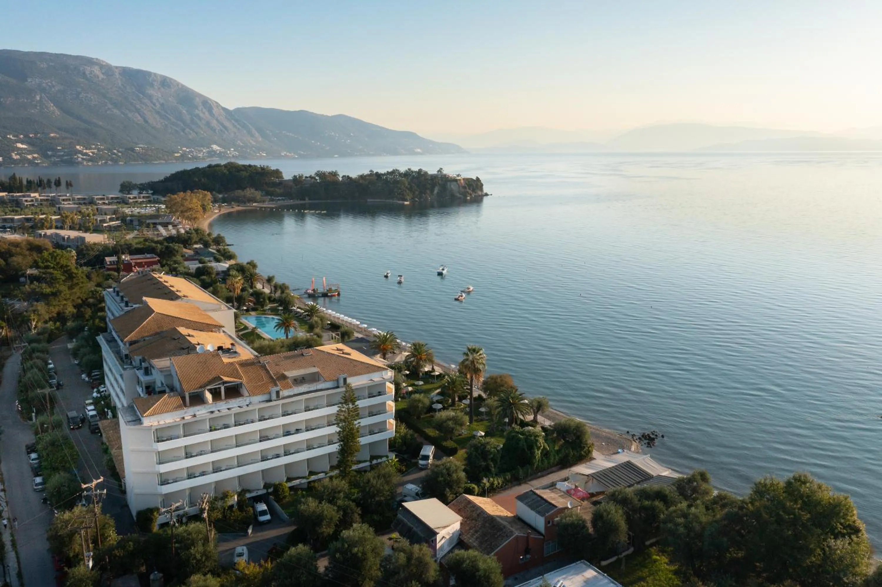 Location in Elea Beach Hotel