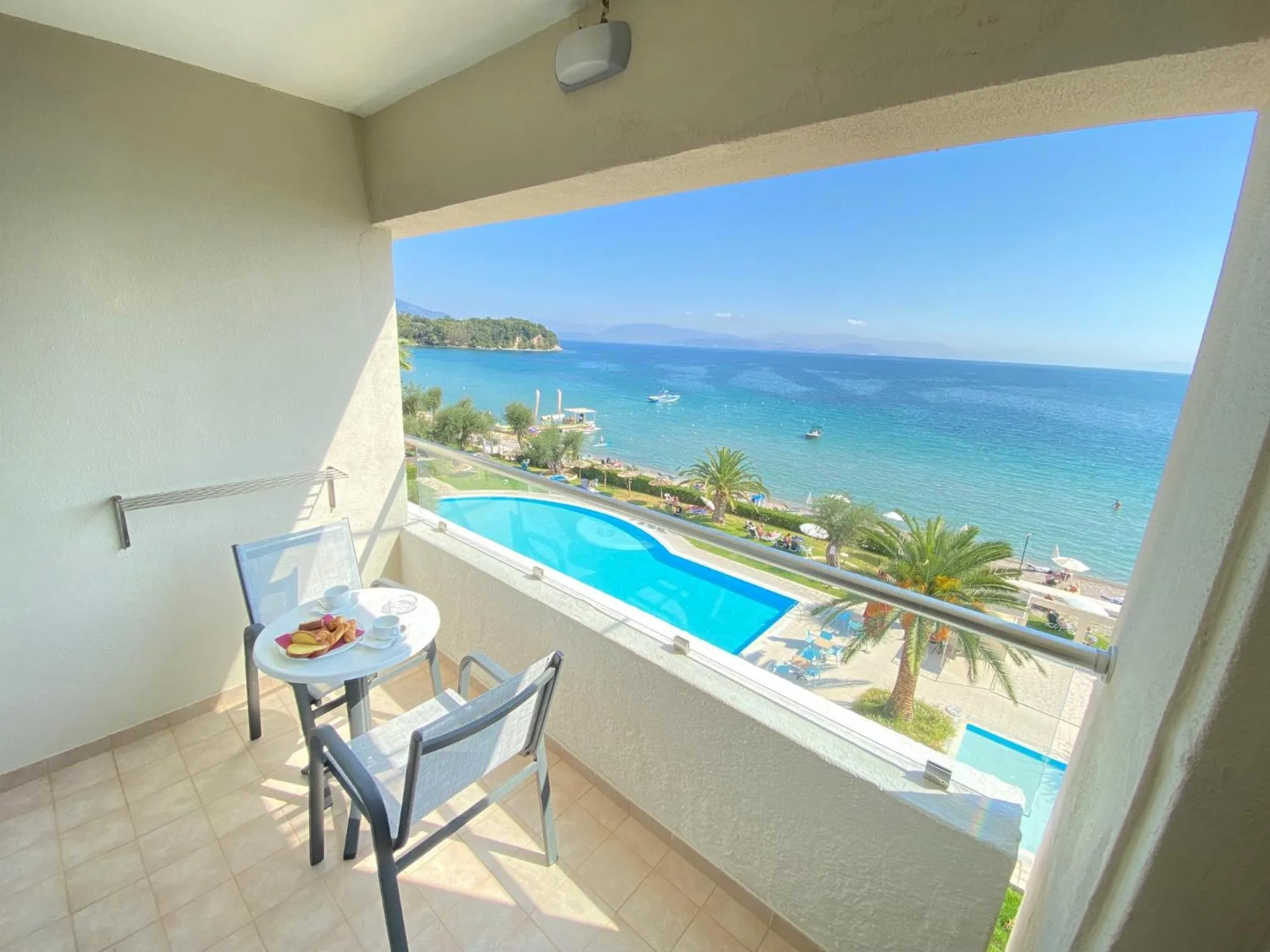 Balcony/Terrace in Elea Beach Hotel