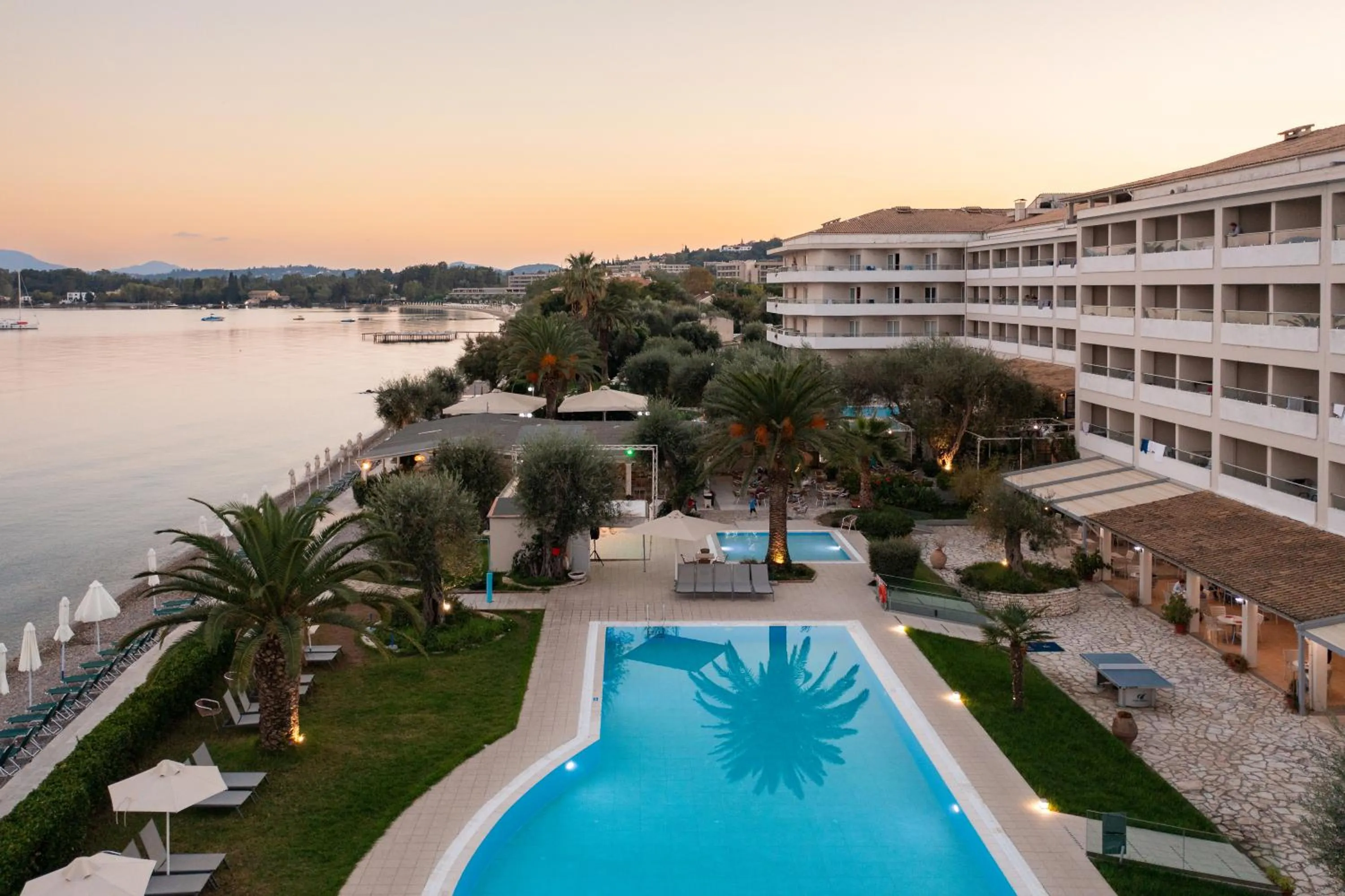 Location in Elea Beach Hotel