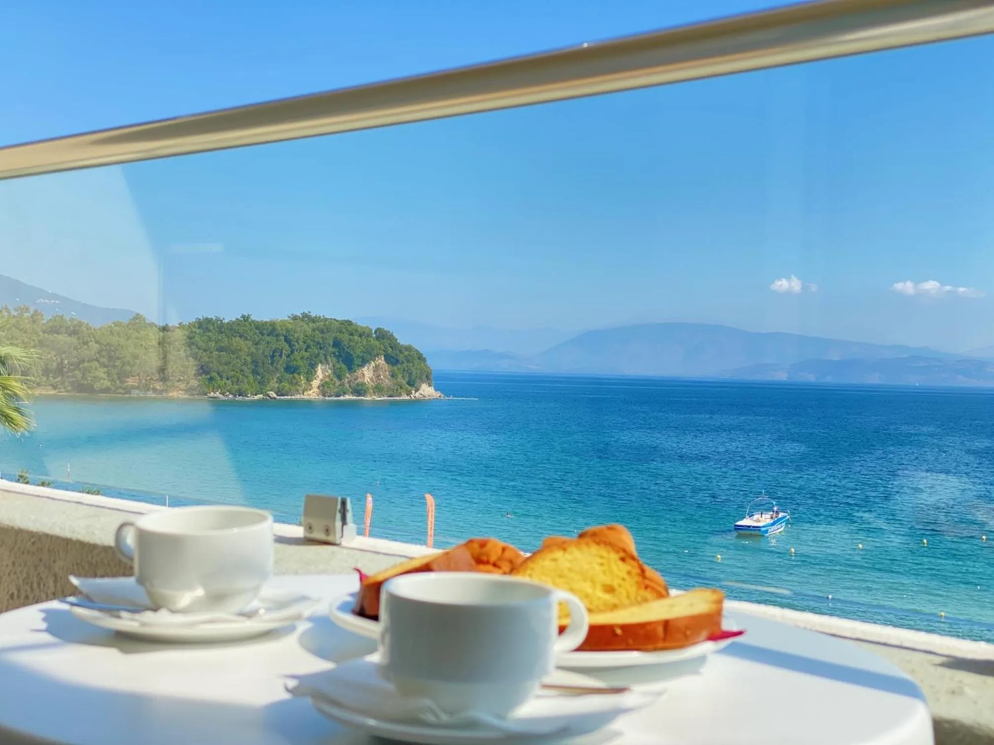 Balcony/Terrace in Elea Beach Hotel