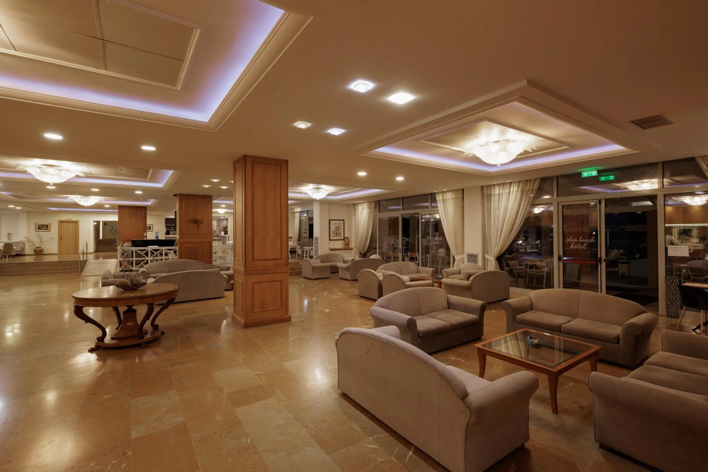 Lobby or reception in Elea Beach Hotel