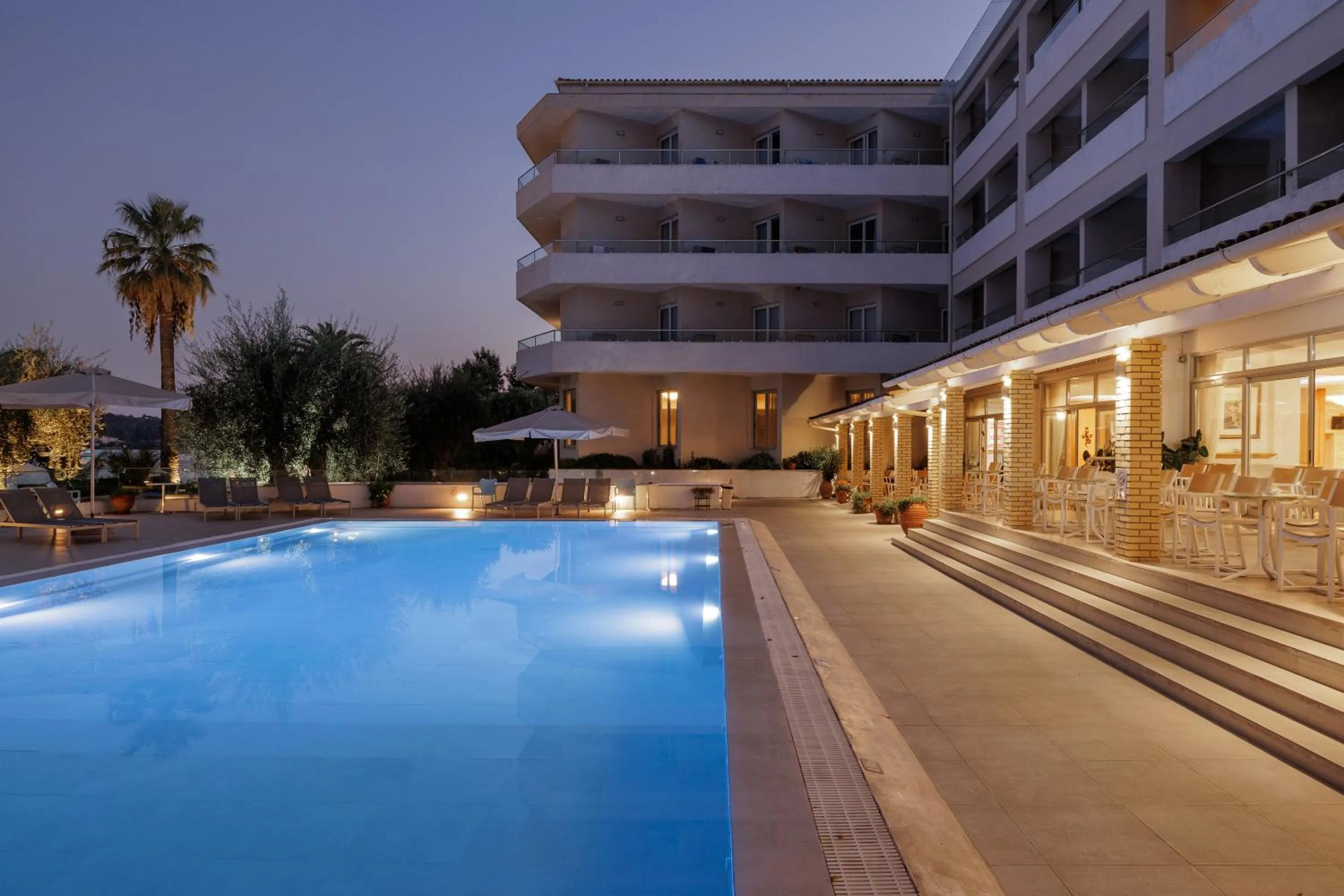 Swimming pool in Elea Beach Hotel
