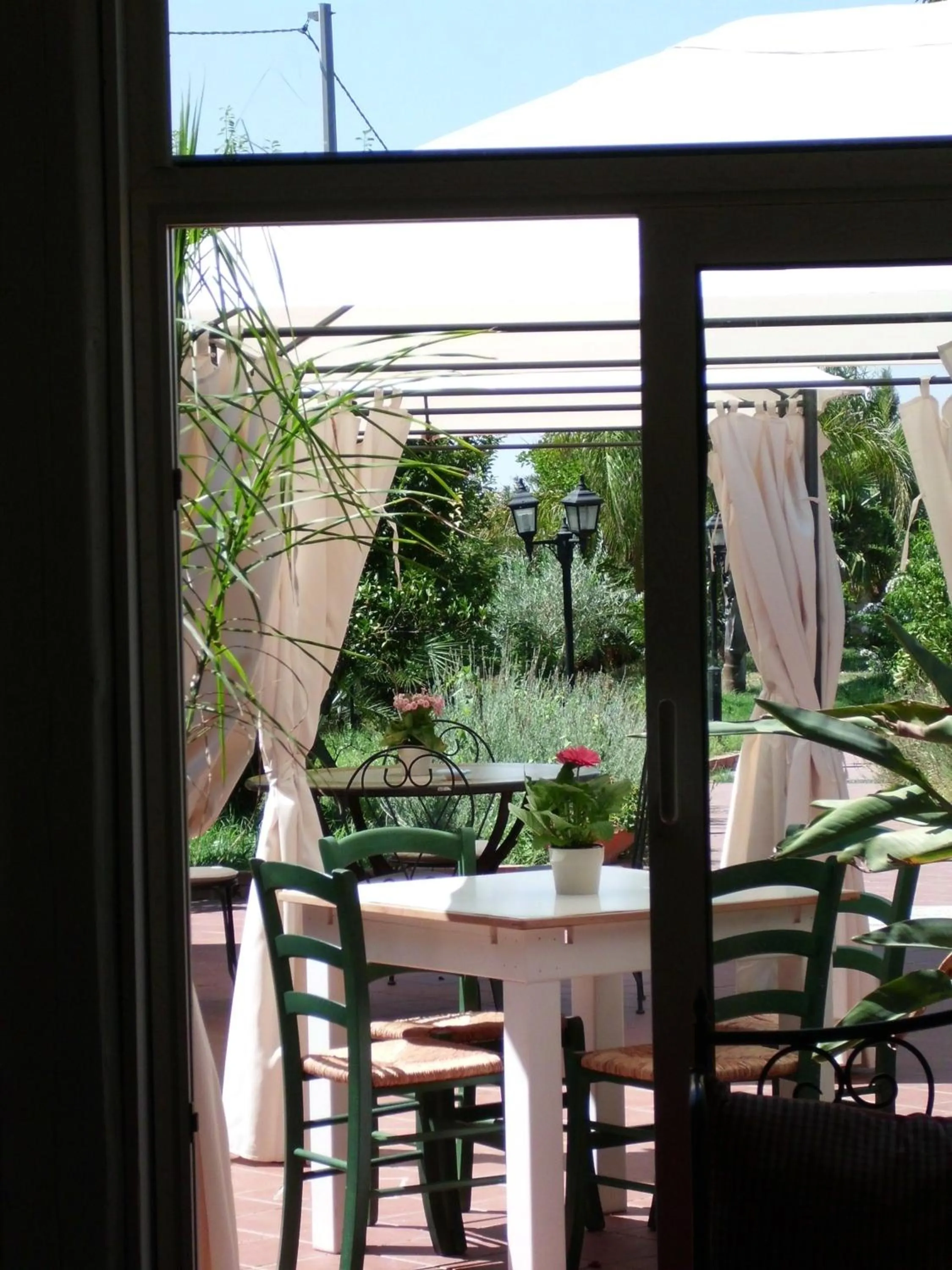 Patio in Villa Cristina