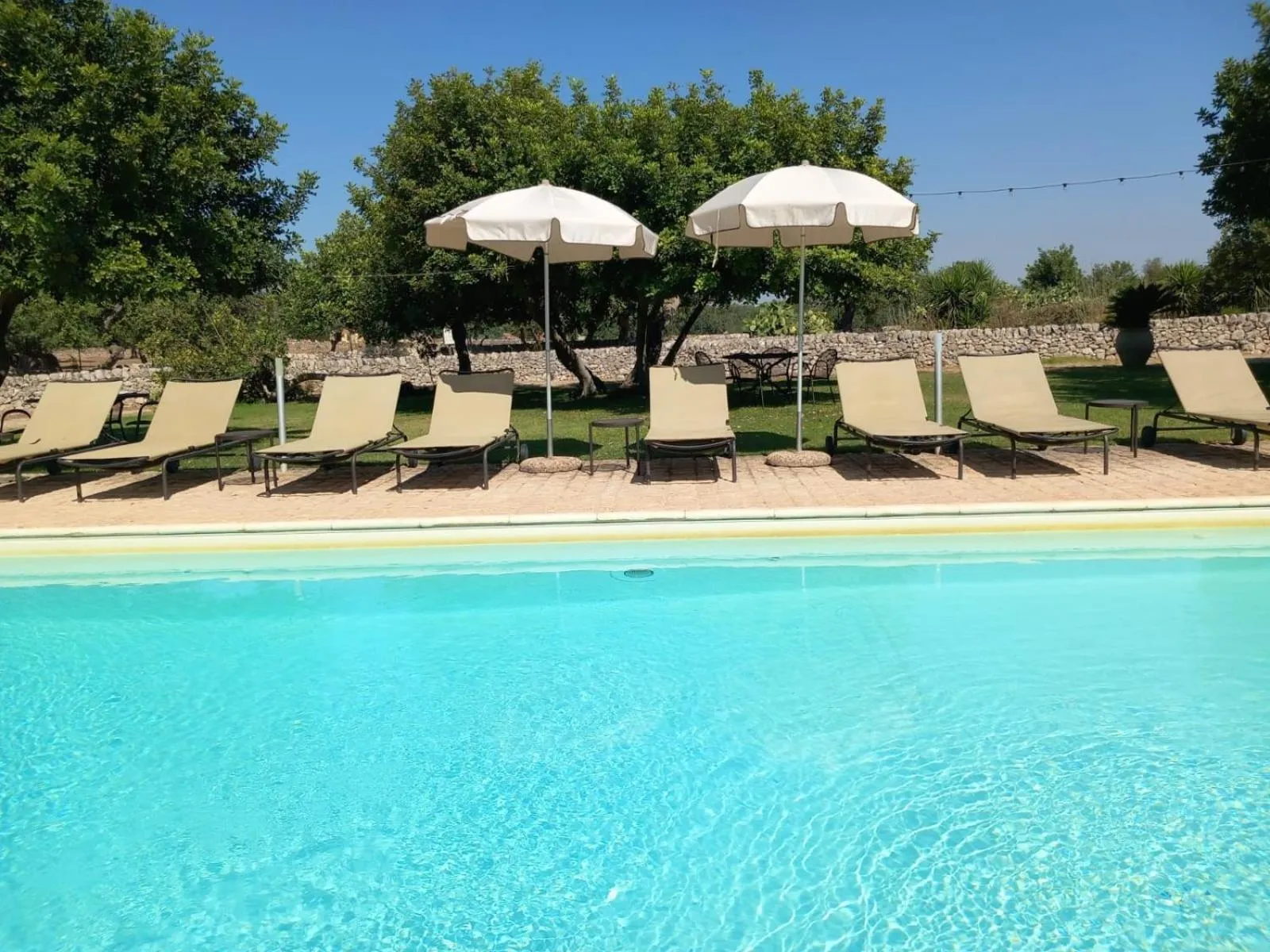 Swimming pool in Masseria Cianciò