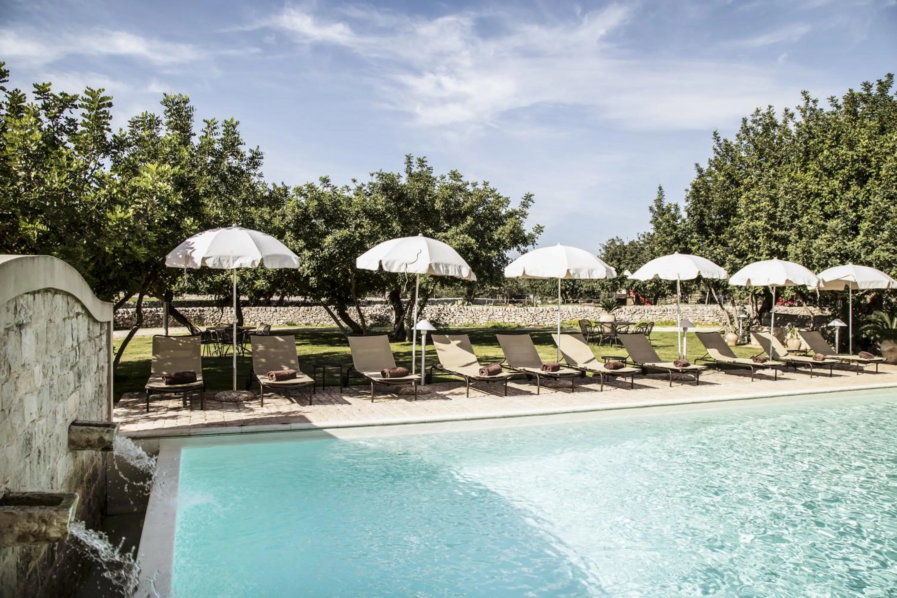 Swimming pool in Masseria Cianciò