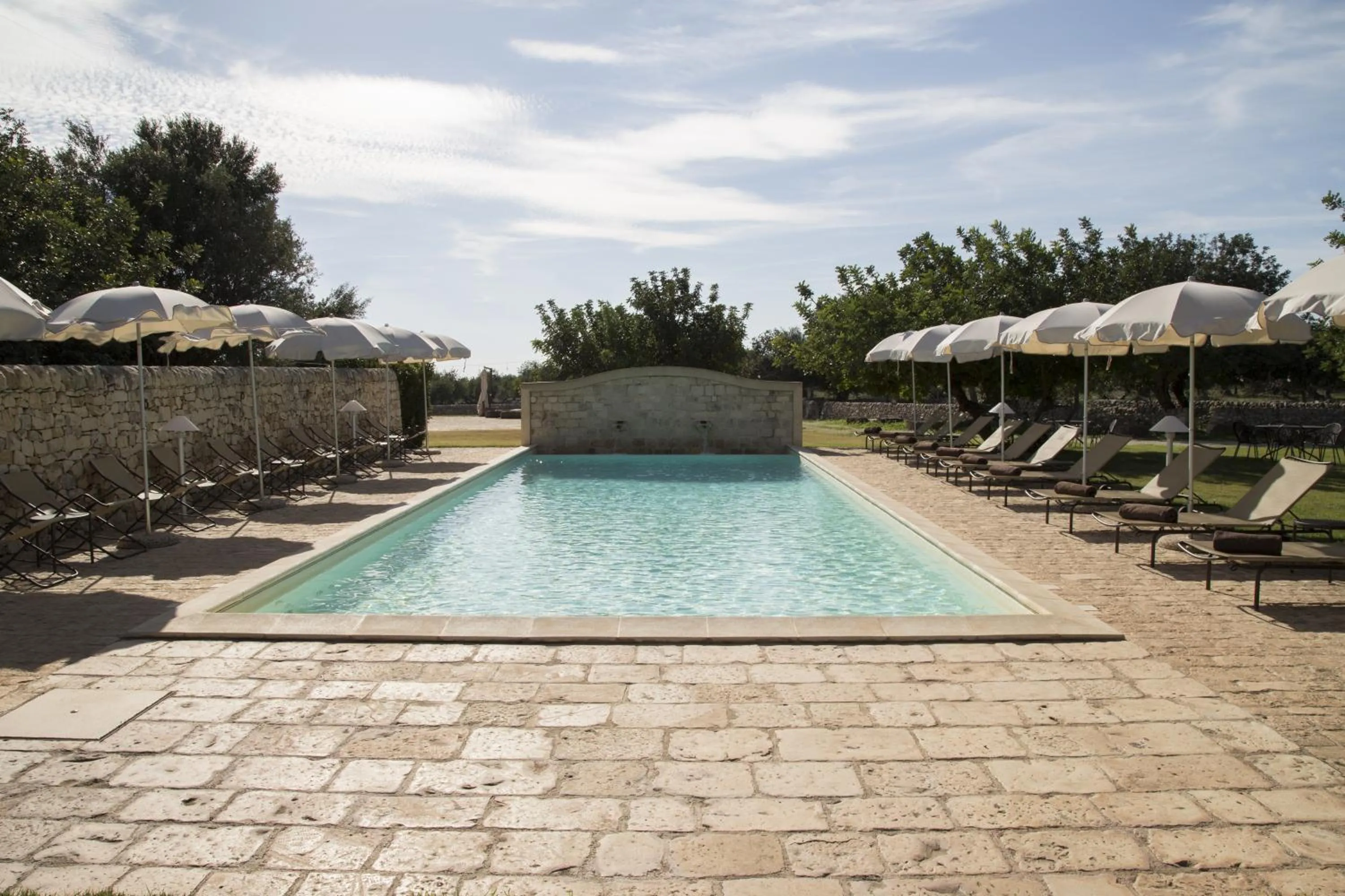 Swimming pool in Masseria Cianciò