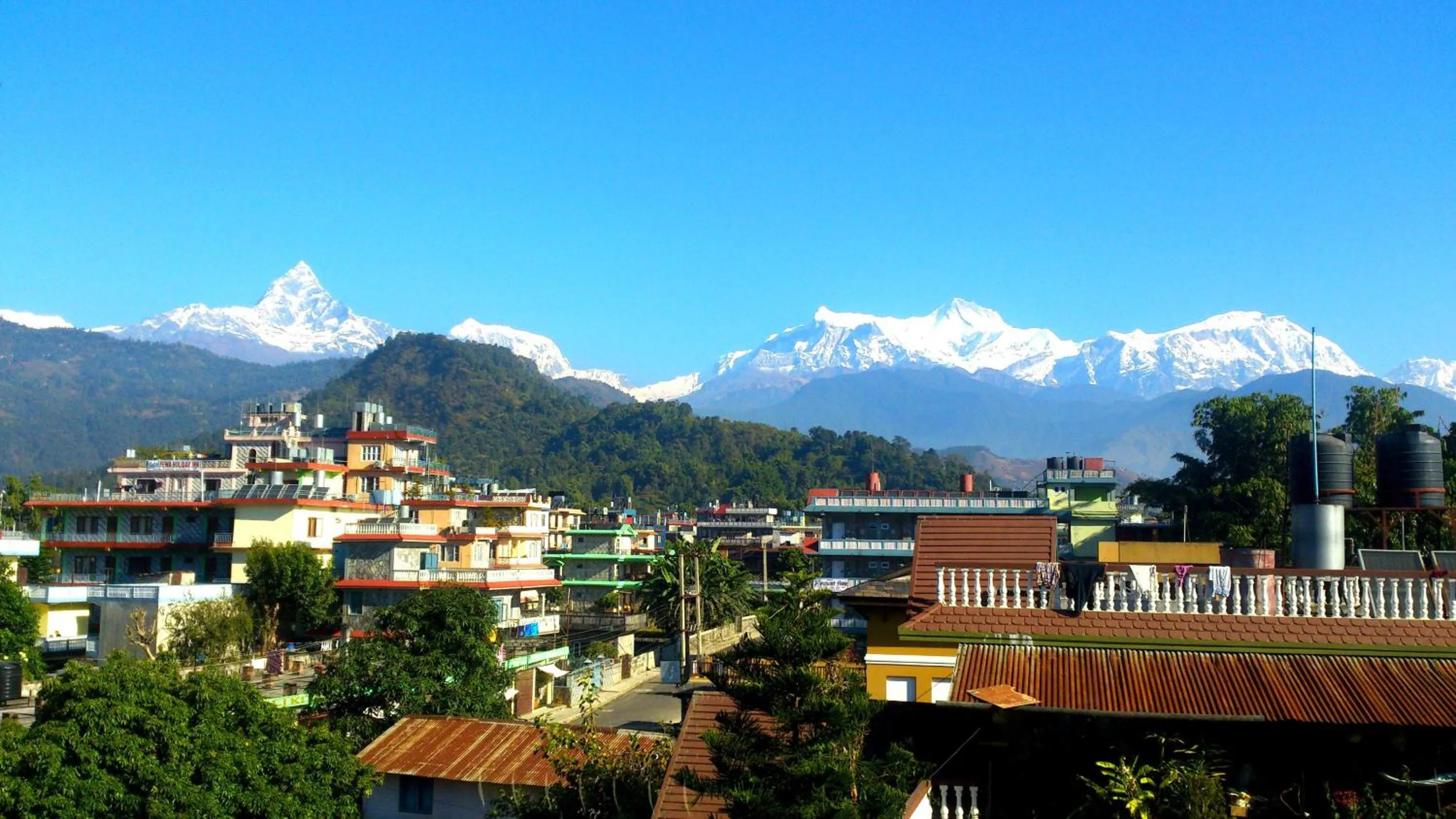 Bird's eye view in Hotel Grand Holiday