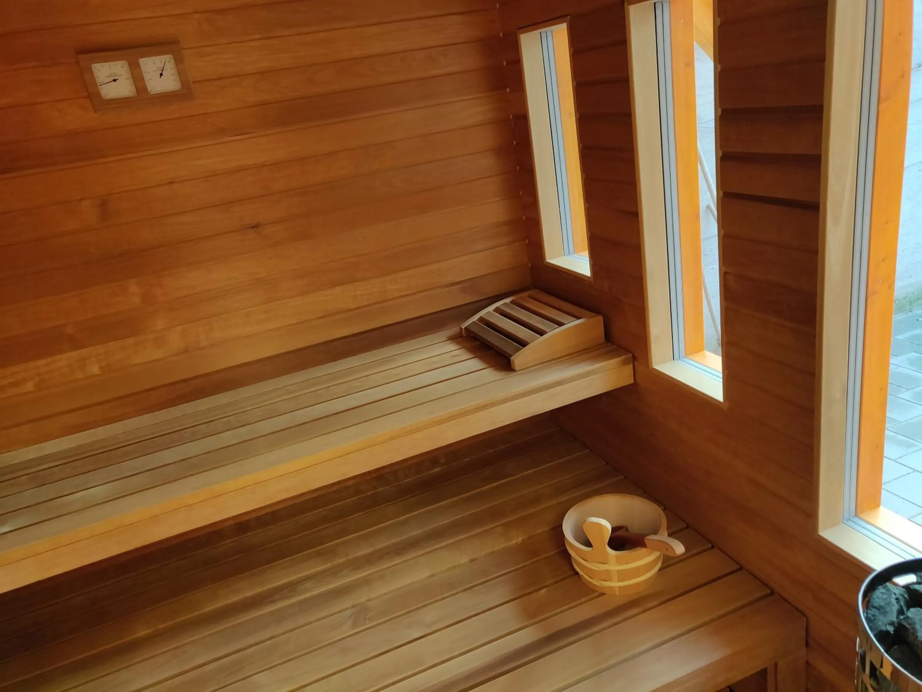 Sauna in Fészek Fogadó - Pension Nest