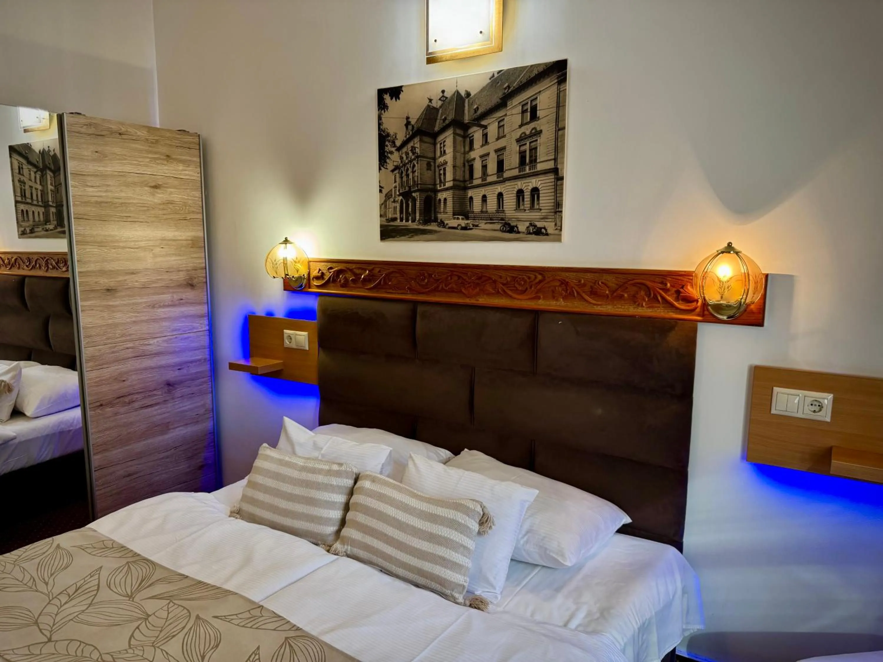 Bed in Fészek Fogadó - Pension Nest