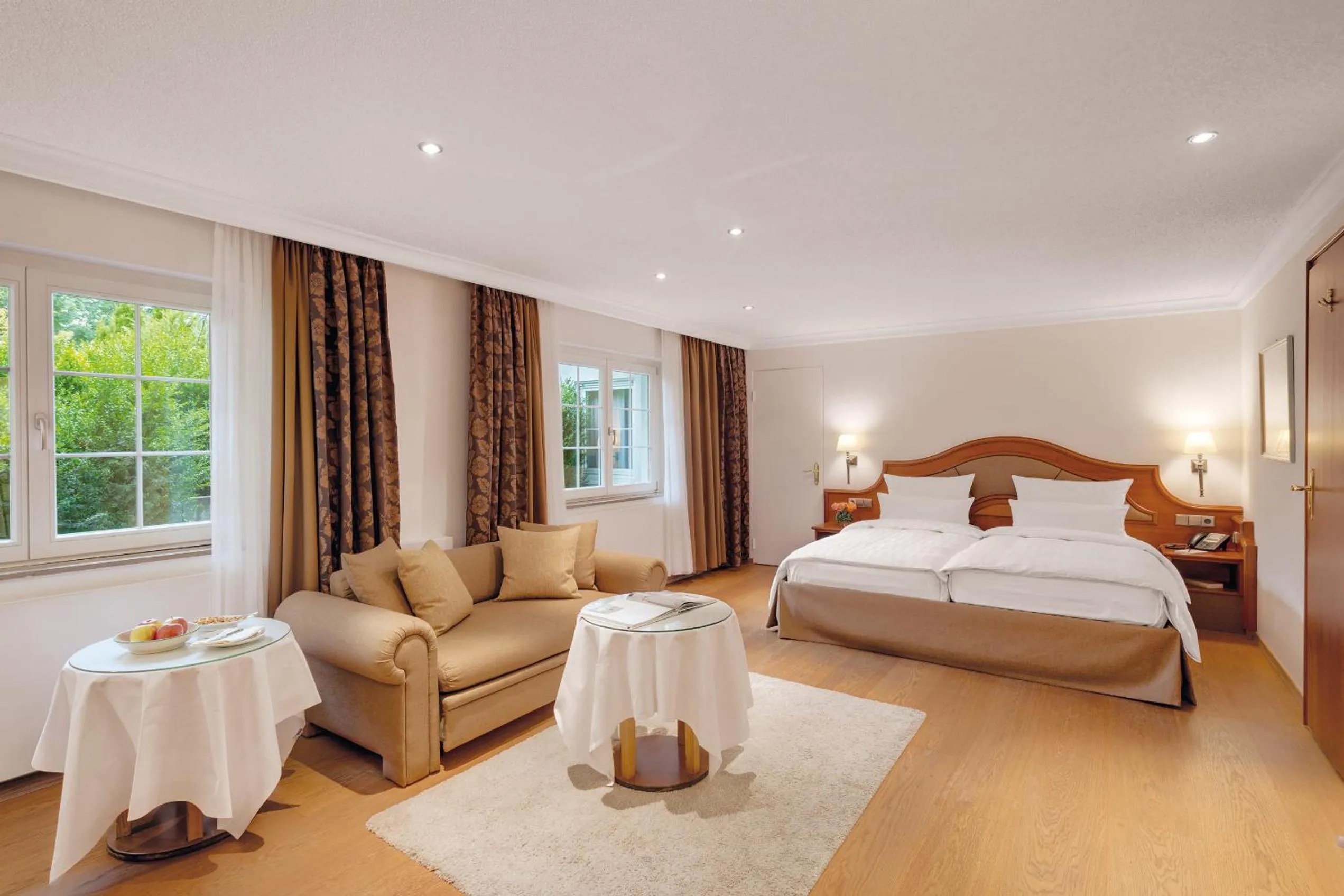 Photo of the whole room, Bed in ADLER HÄUSERN Gourmet & Spa Hotel