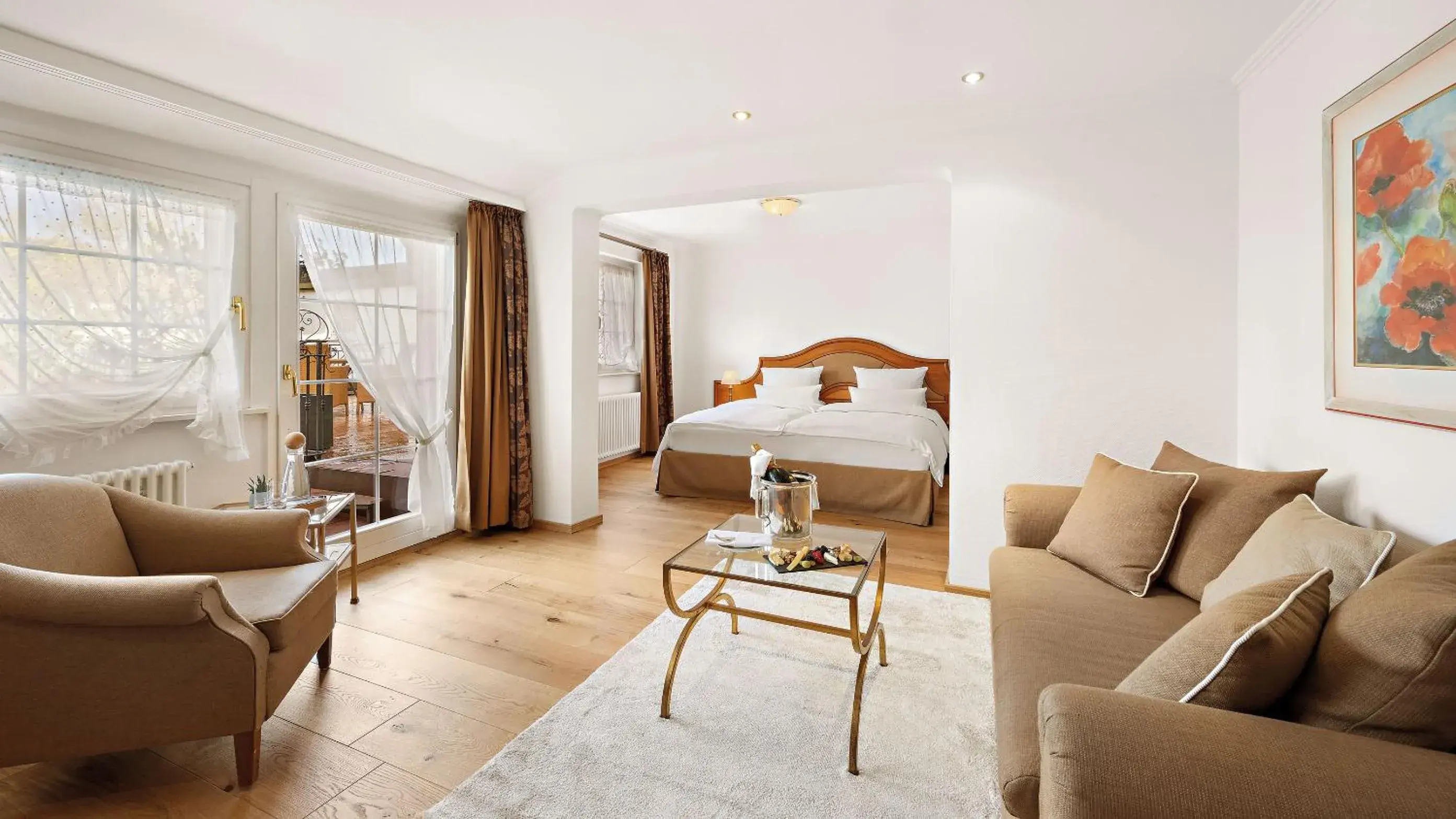 Junior Suite Country Style with balcony in ADLER HÄUSERN Gourmet & Spa Hotel Junior Suite Country Style with balcony in ADLER HÄUSERN Gourmet & Spa Hotel