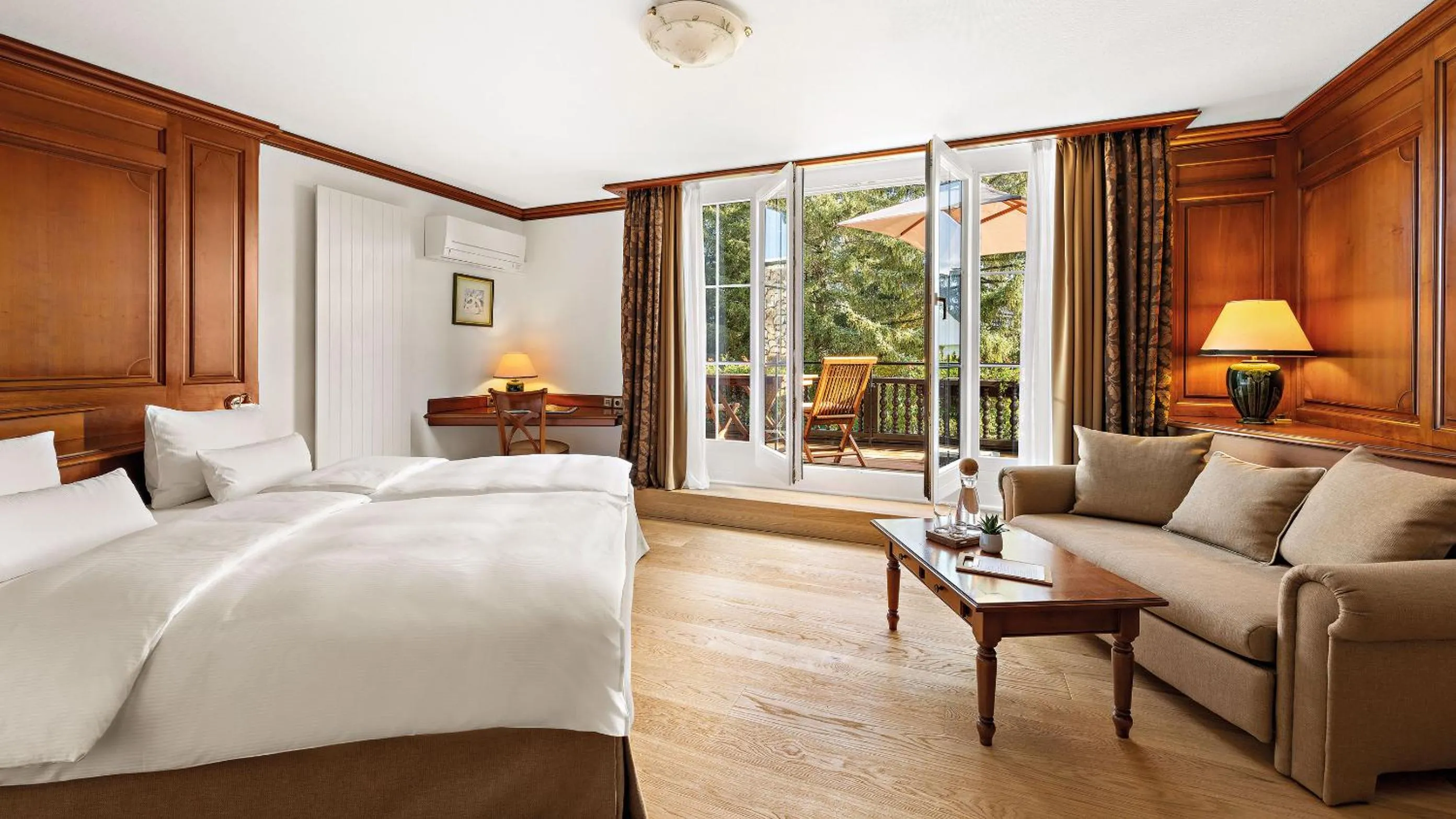 Photo of the whole room, Bed in ADLER HÄUSERN Gourmet & Spa Hotel