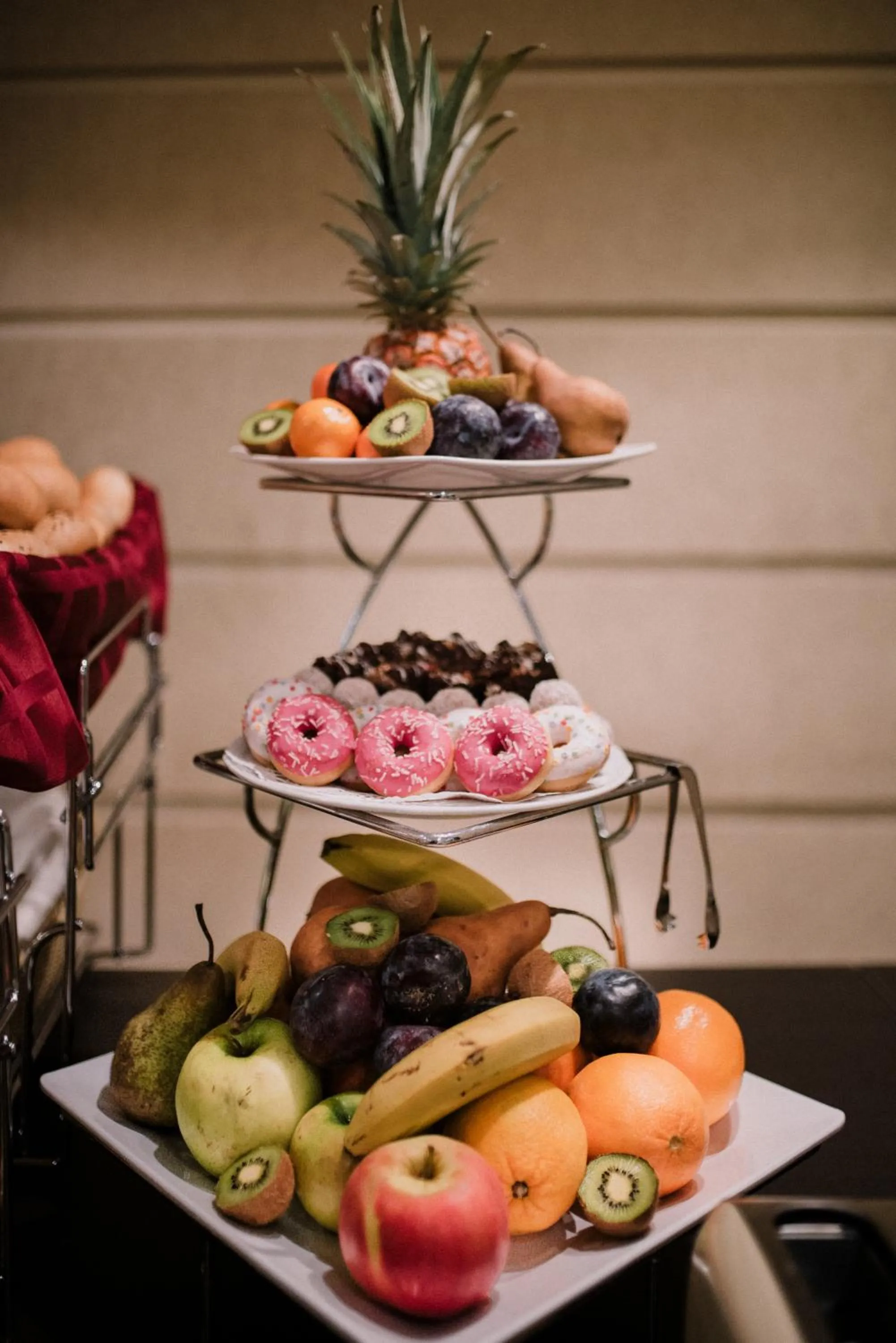 Buffet breakfast in La Prima Fashion Hotel Budapest