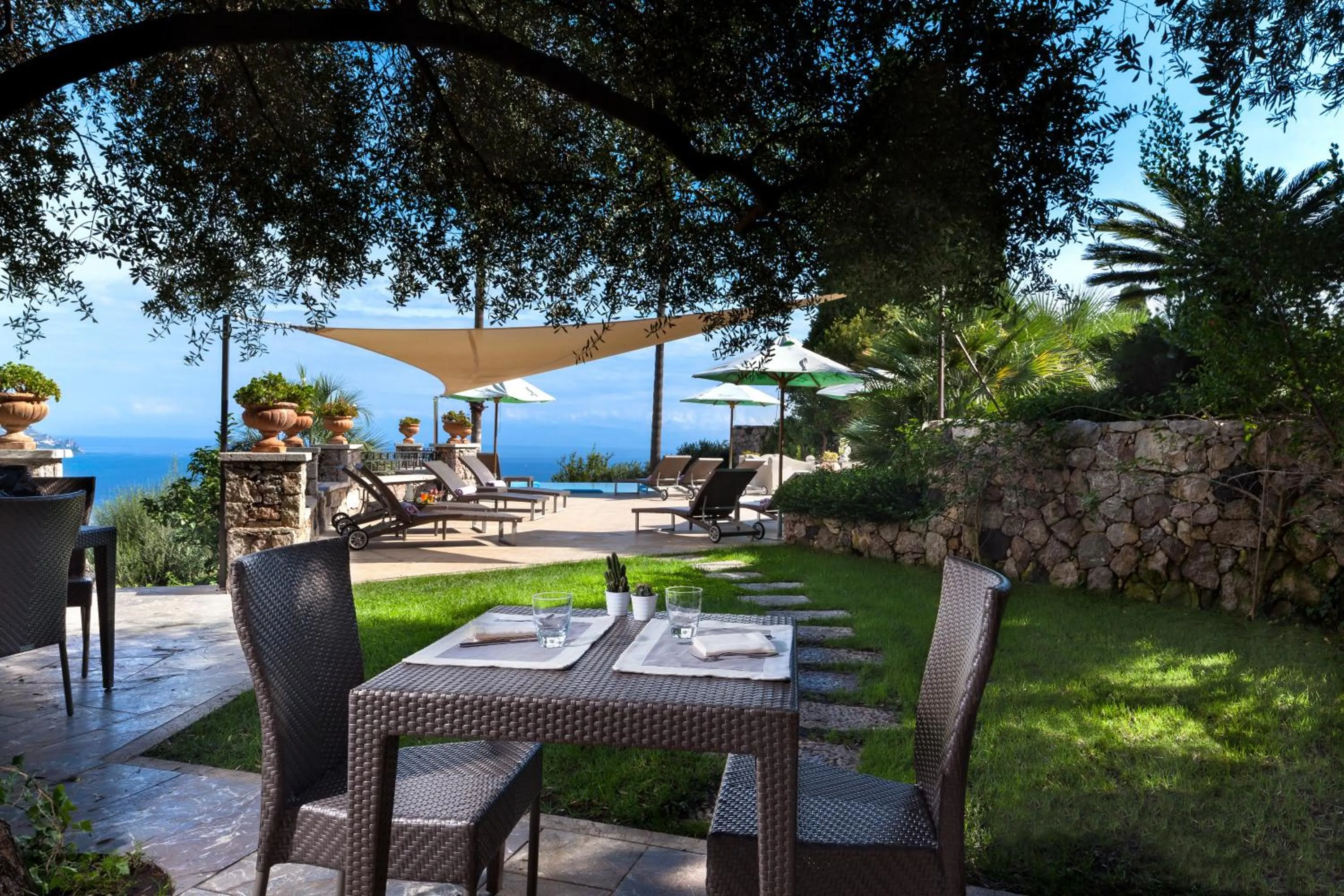 Pool view in The Ashbee Hotel - The Leading Hotels of the World
