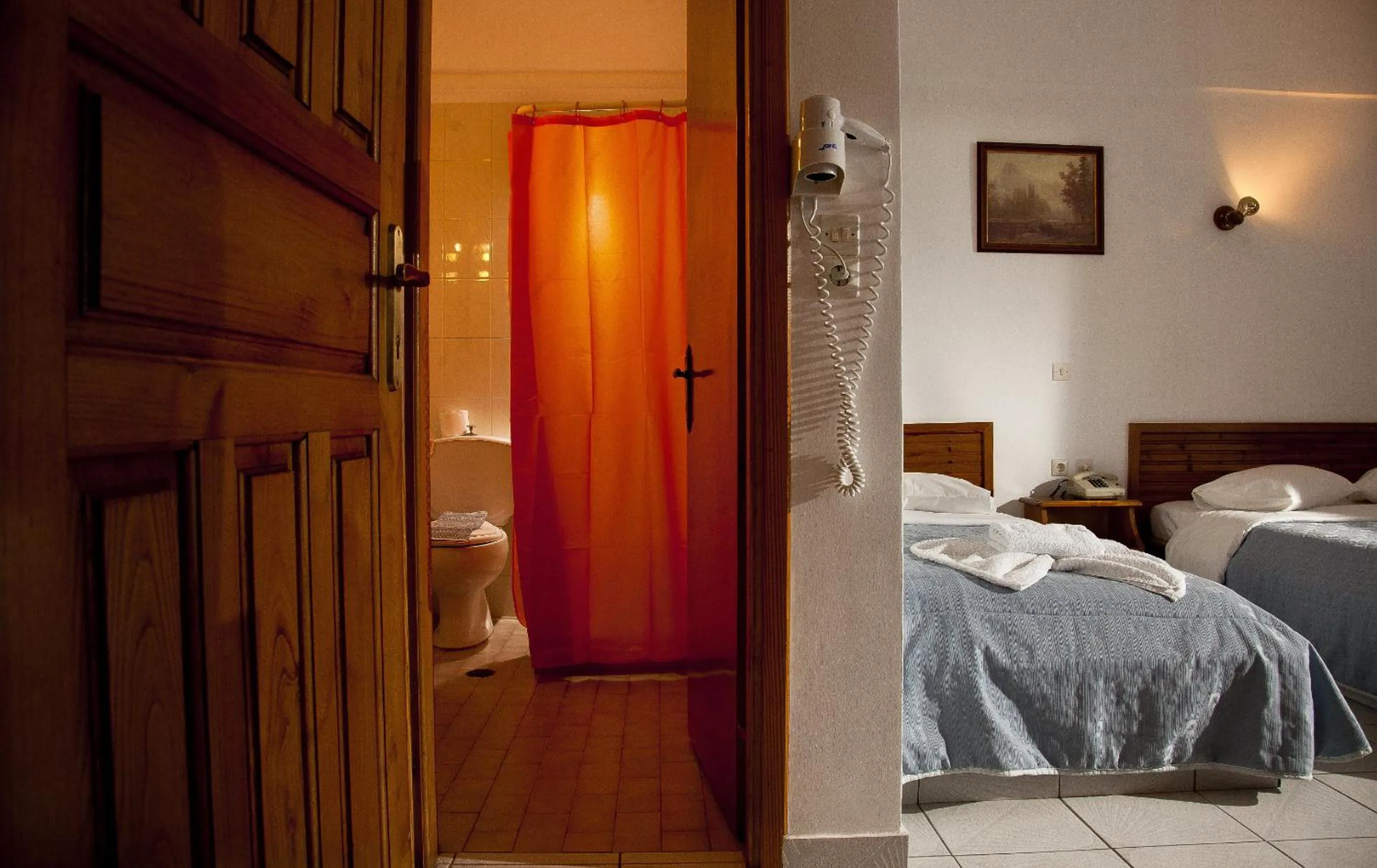 Bed in Filoxenia Hotel Monemvasia