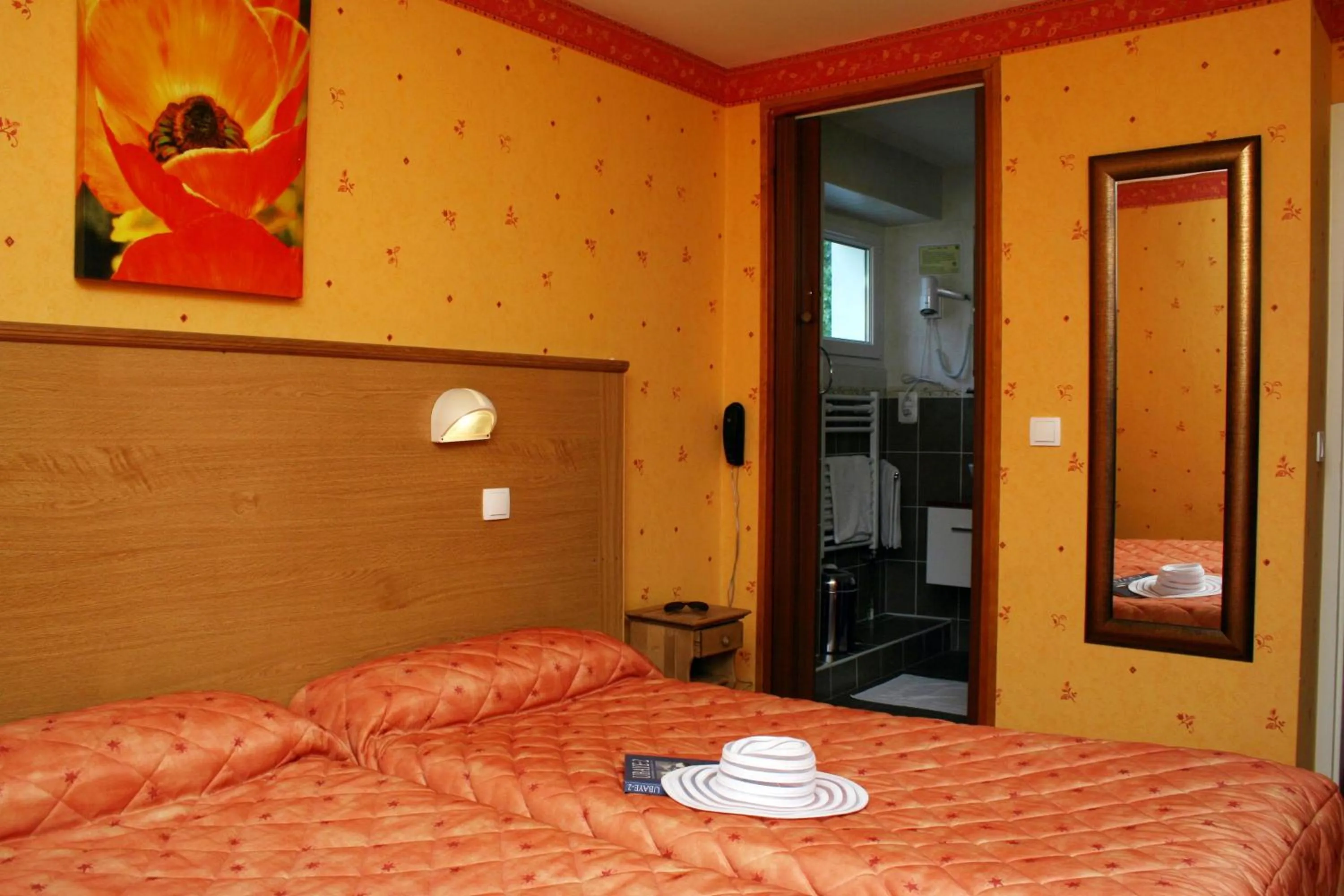 Photo of the whole room, Bed in Hôtel Bel'Air