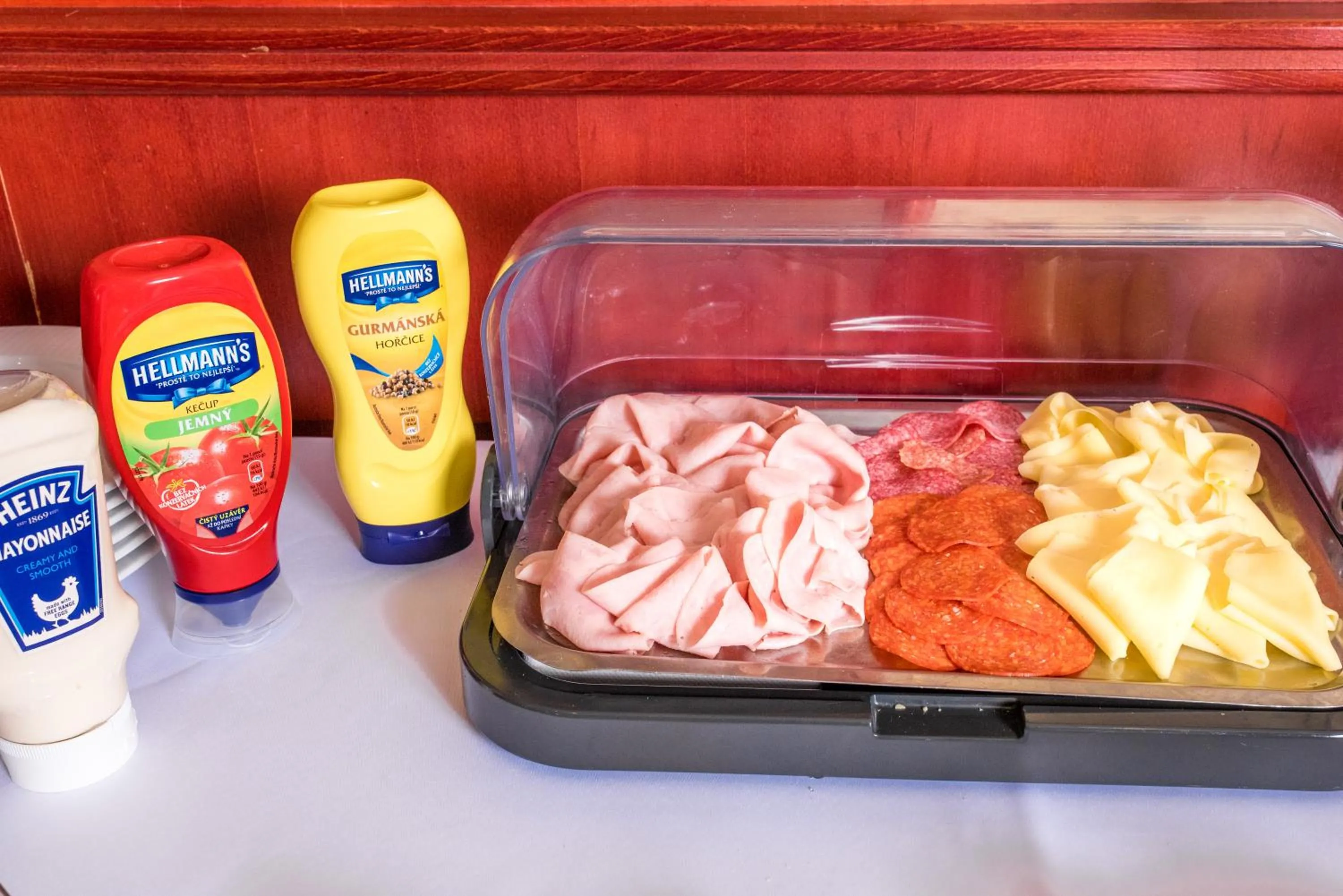 Buffet breakfast in Hotel Banderium