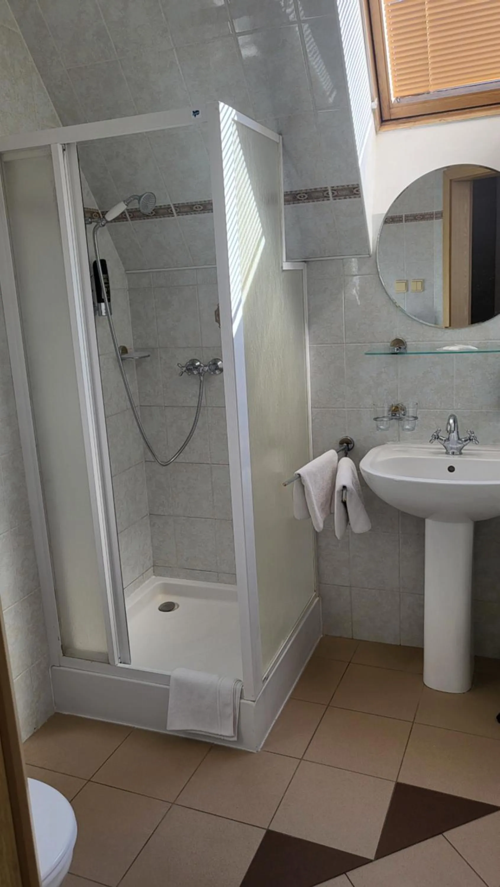 Bathroom in Hotel Margit