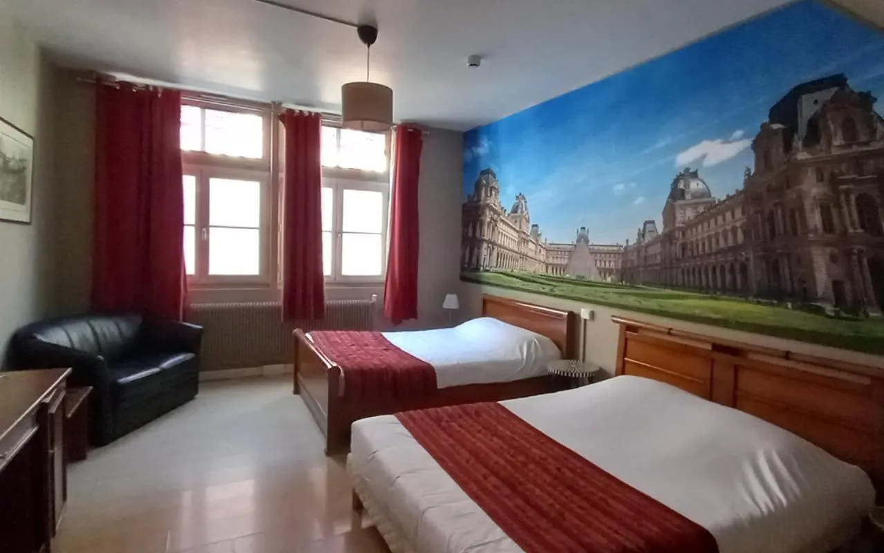 Bedroom, Bed in Brit Hotel Comtes De Champagne - Troyes Centre Historique