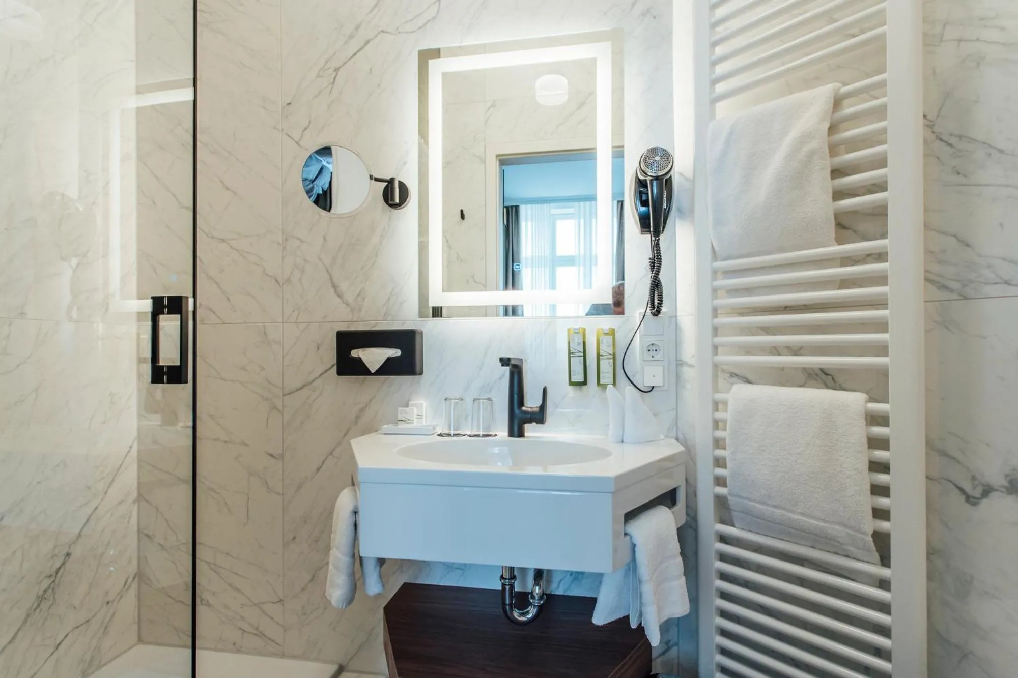 Toilet in Strandhotel Hohenzollern