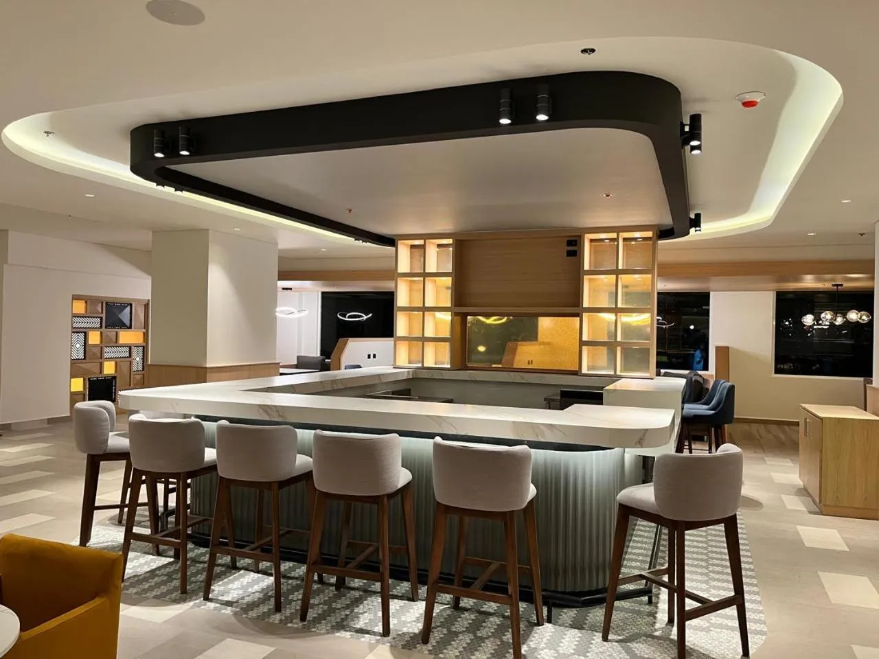 Lounge or bar in Courtyard by Marriott Puebla Las Animas