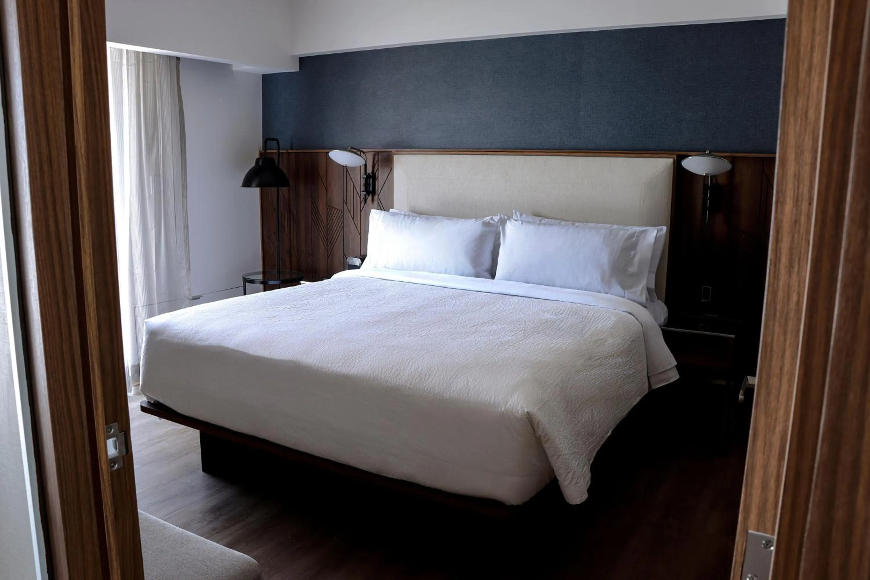 Bed in Courtyard by Marriott Puebla Las Animas