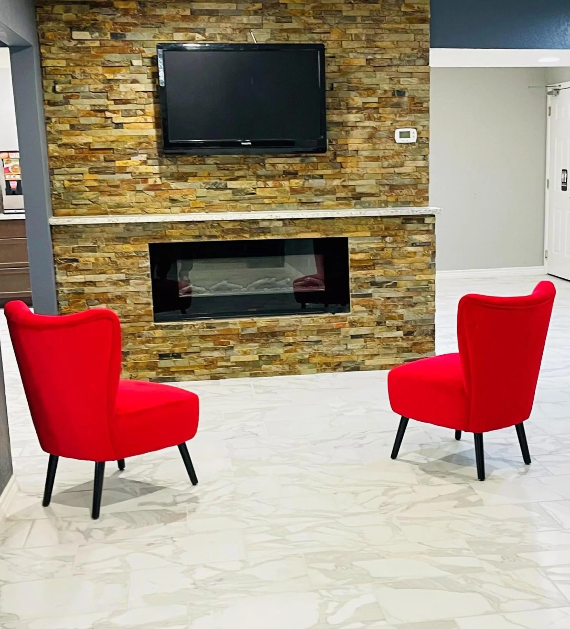 Lobby or reception in Econo Lodge Near Lackland Air Force Base-SeaWorld