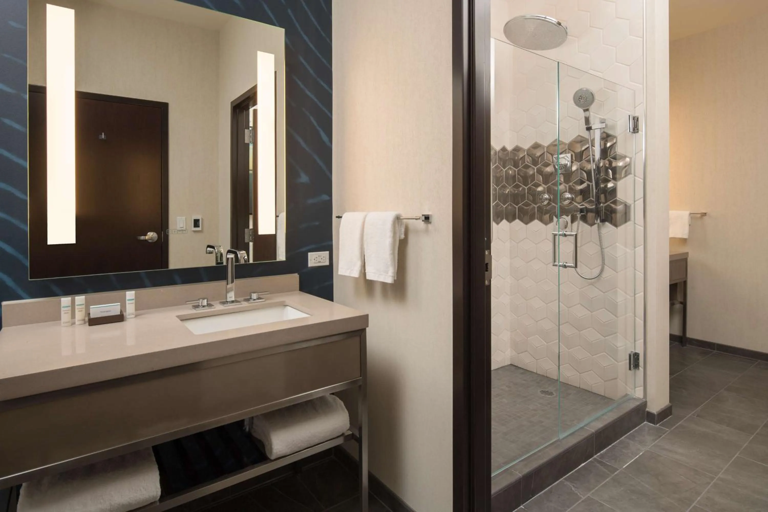 Bathroom in Embassy Suites By Hilton Seattle Downtown Pioneer Square