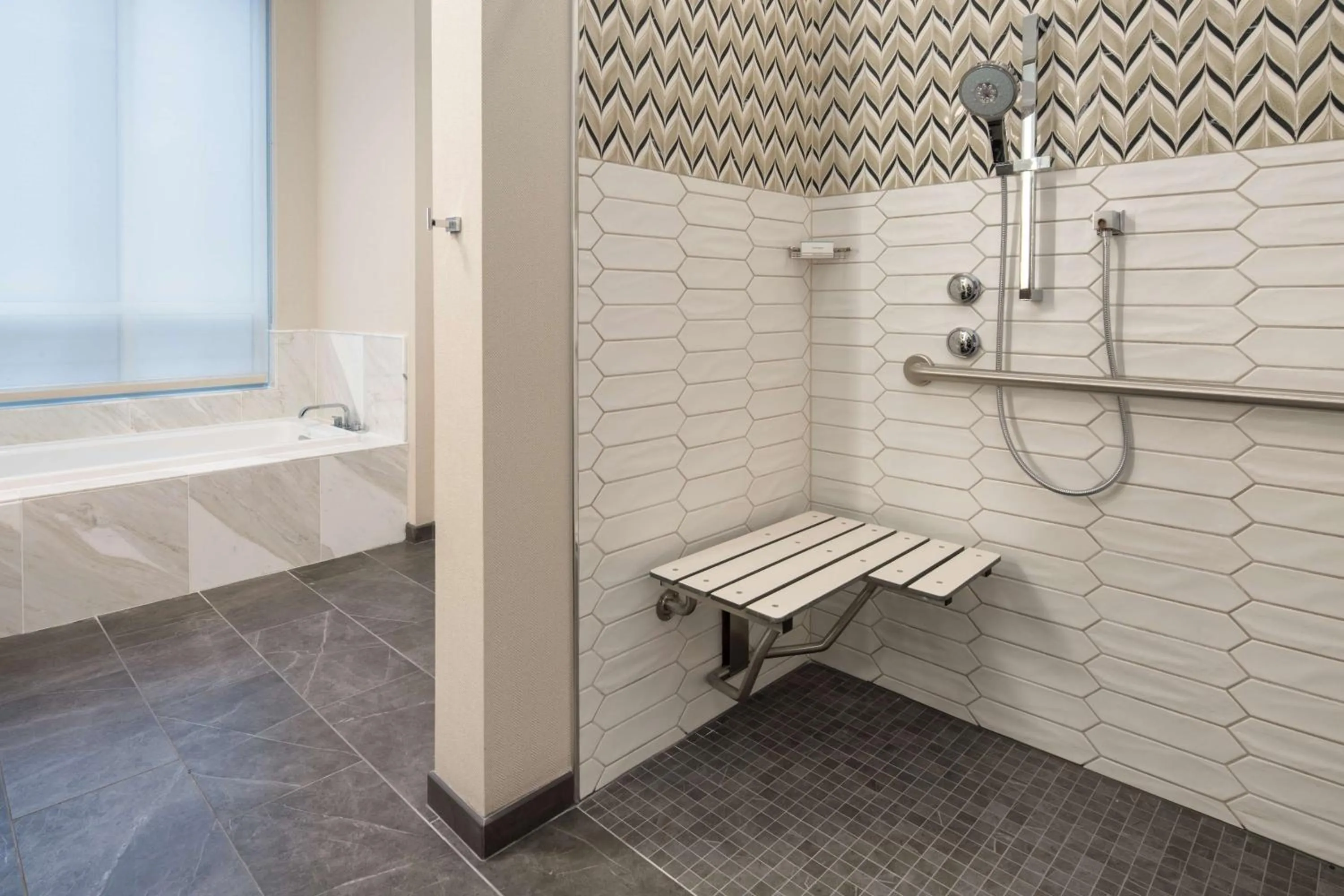 Bathroom in Embassy Suites By Hilton Seattle Downtown Pioneer Square