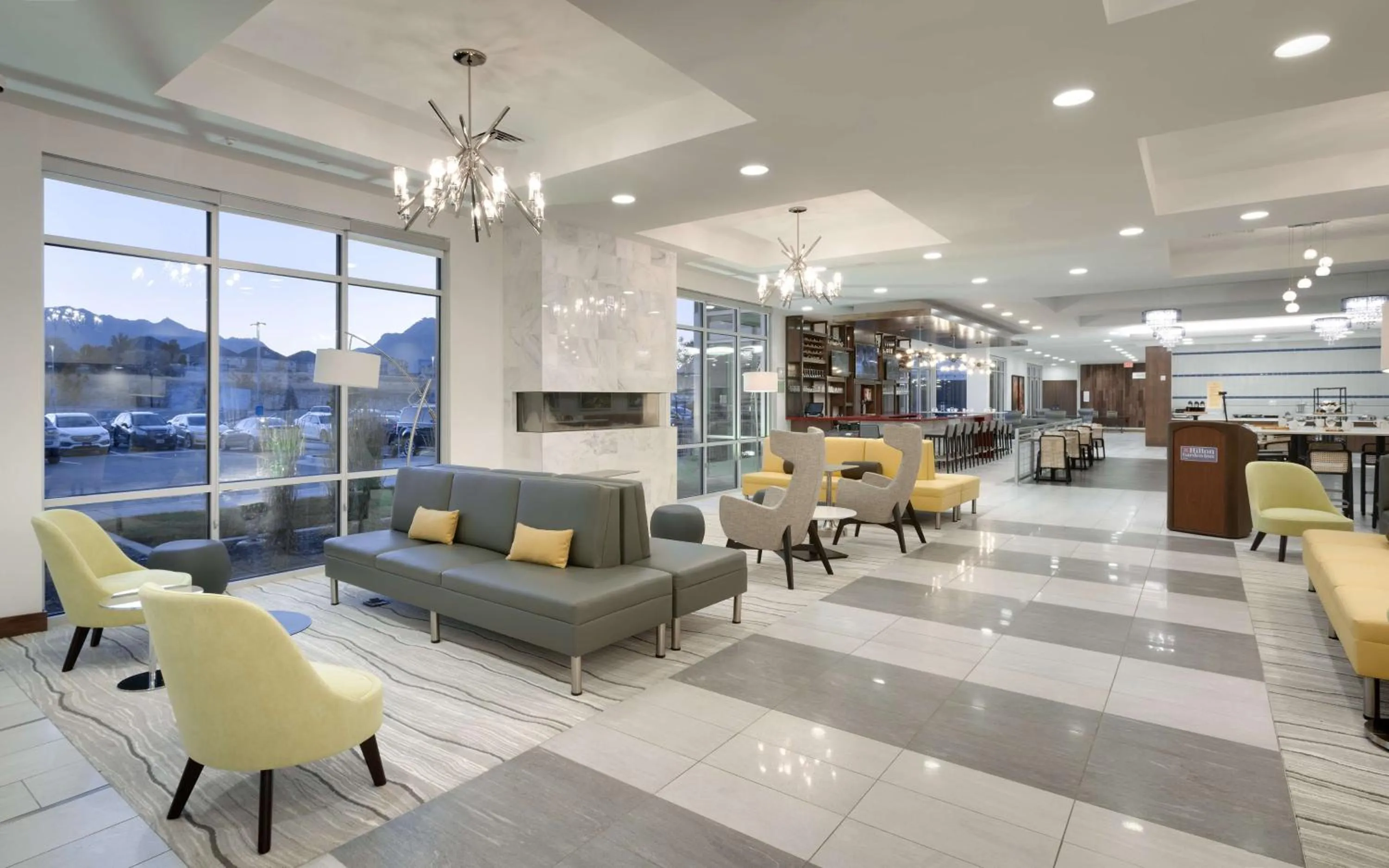 Lobby or reception in Hilton Garden Inn Lehi