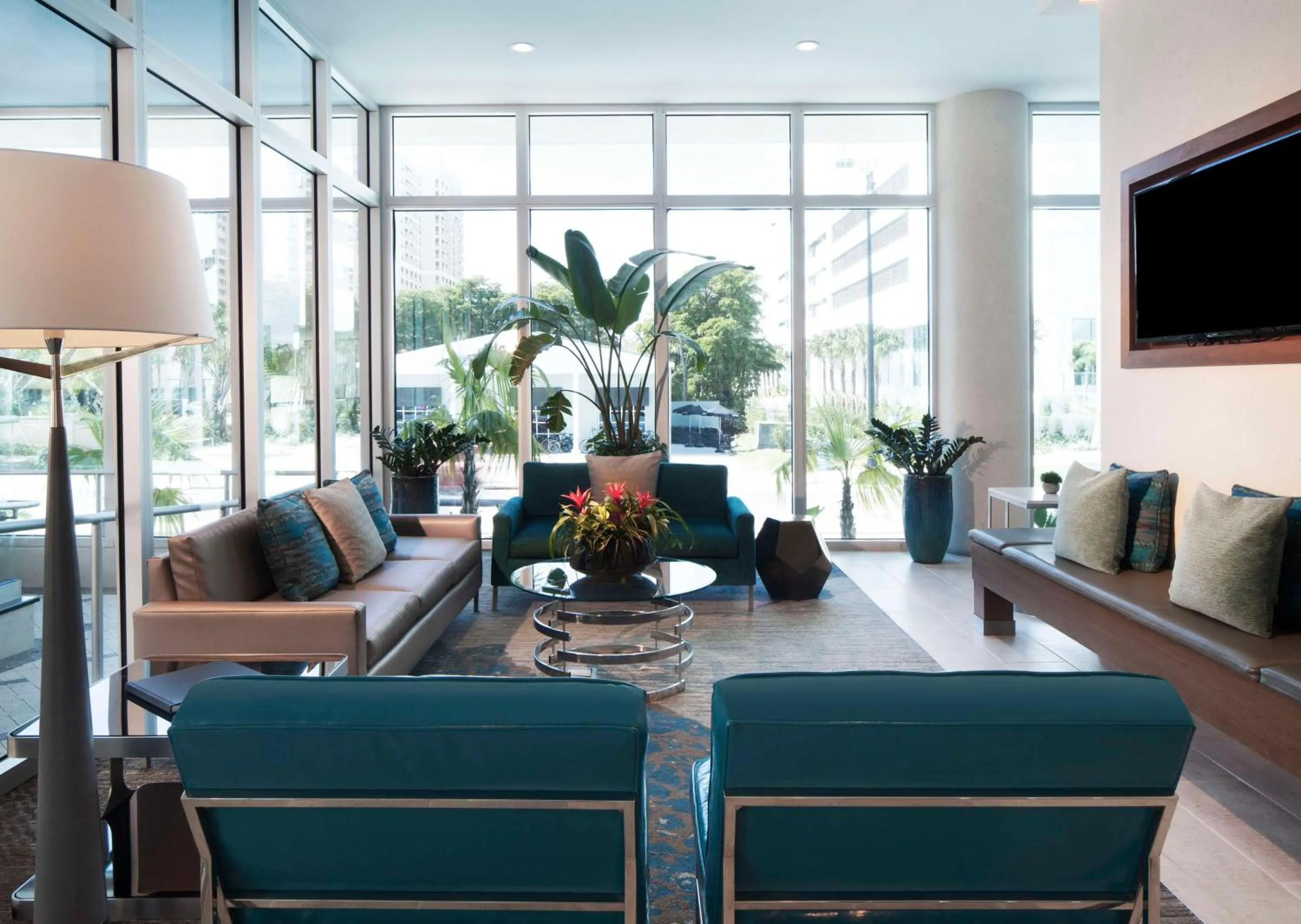 Lobby or reception in Embassy Suites By Hilton Sarasota