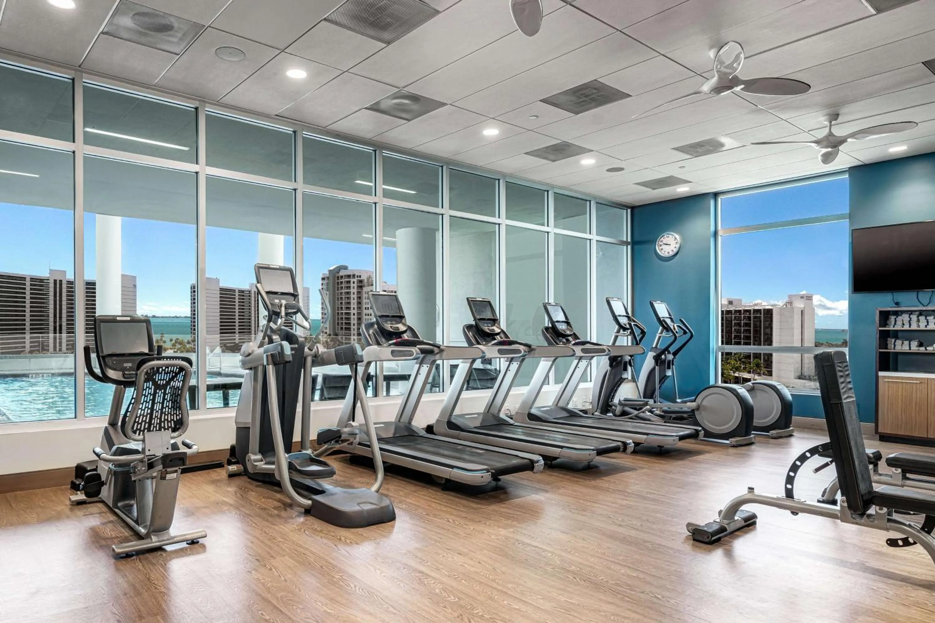 Fitness centre/facilities in Embassy Suites By Hilton Sarasota