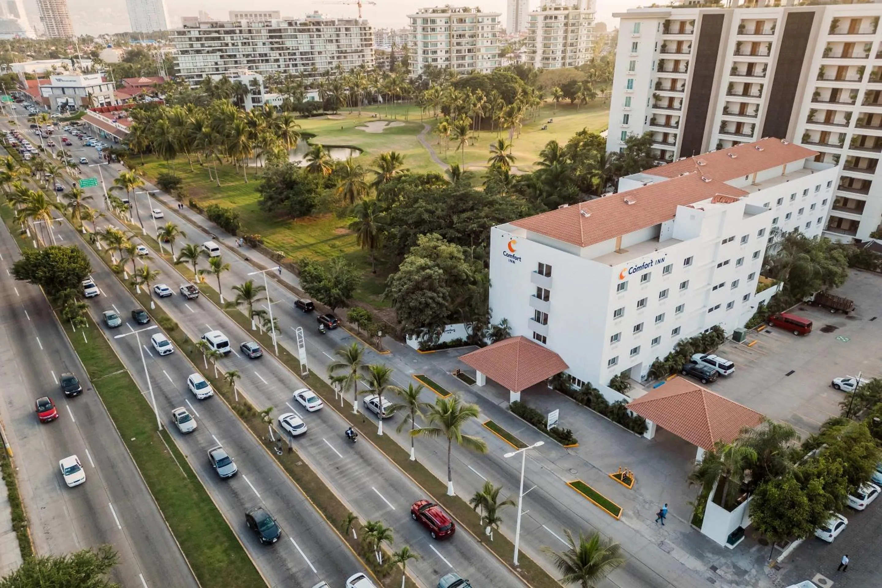 Property building in Comfort Inn Puerto Vallarta Golfside & Marina