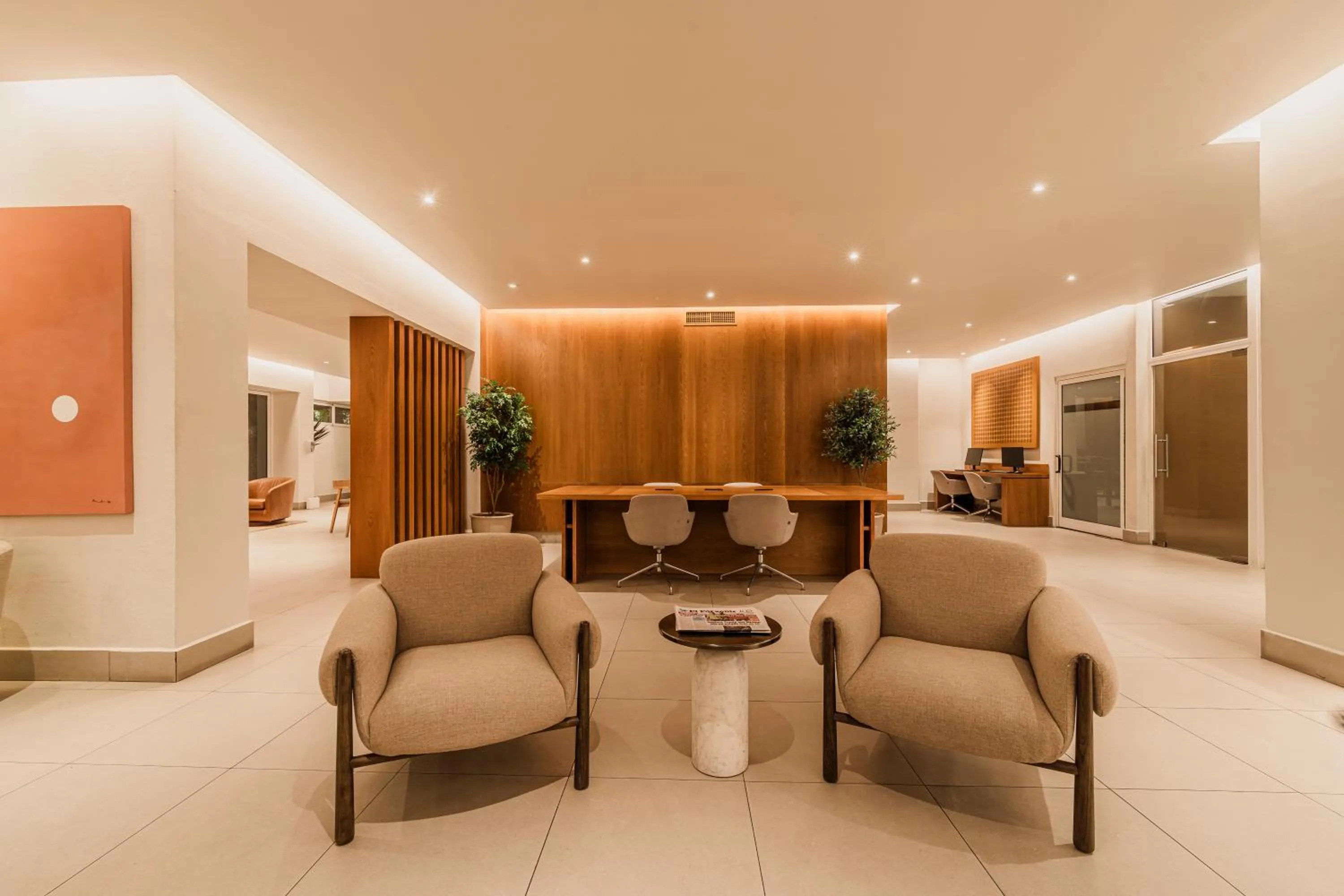 Lobby or reception in Comfort Inn Monterrey Valle