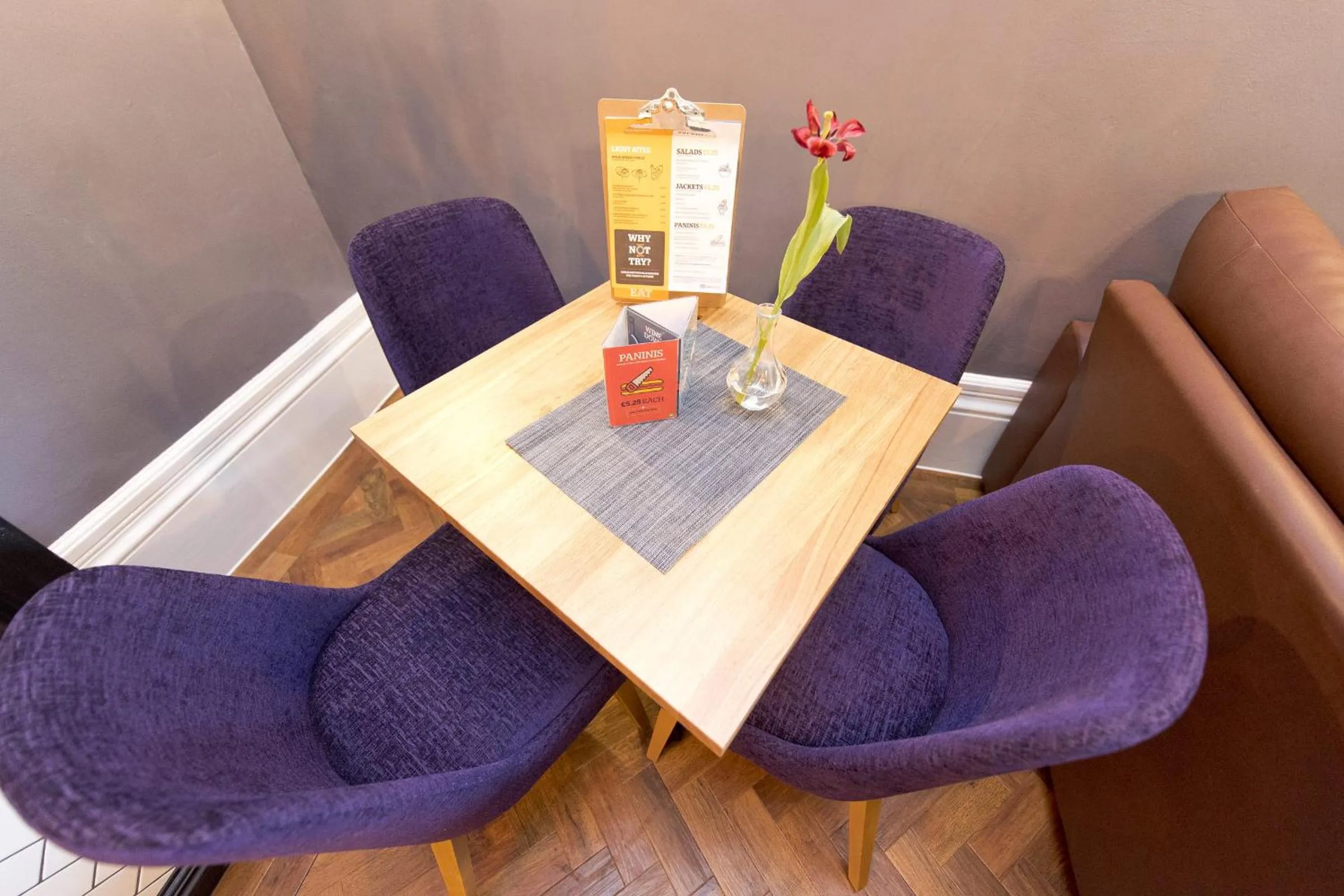 Dining area in YHA Bath