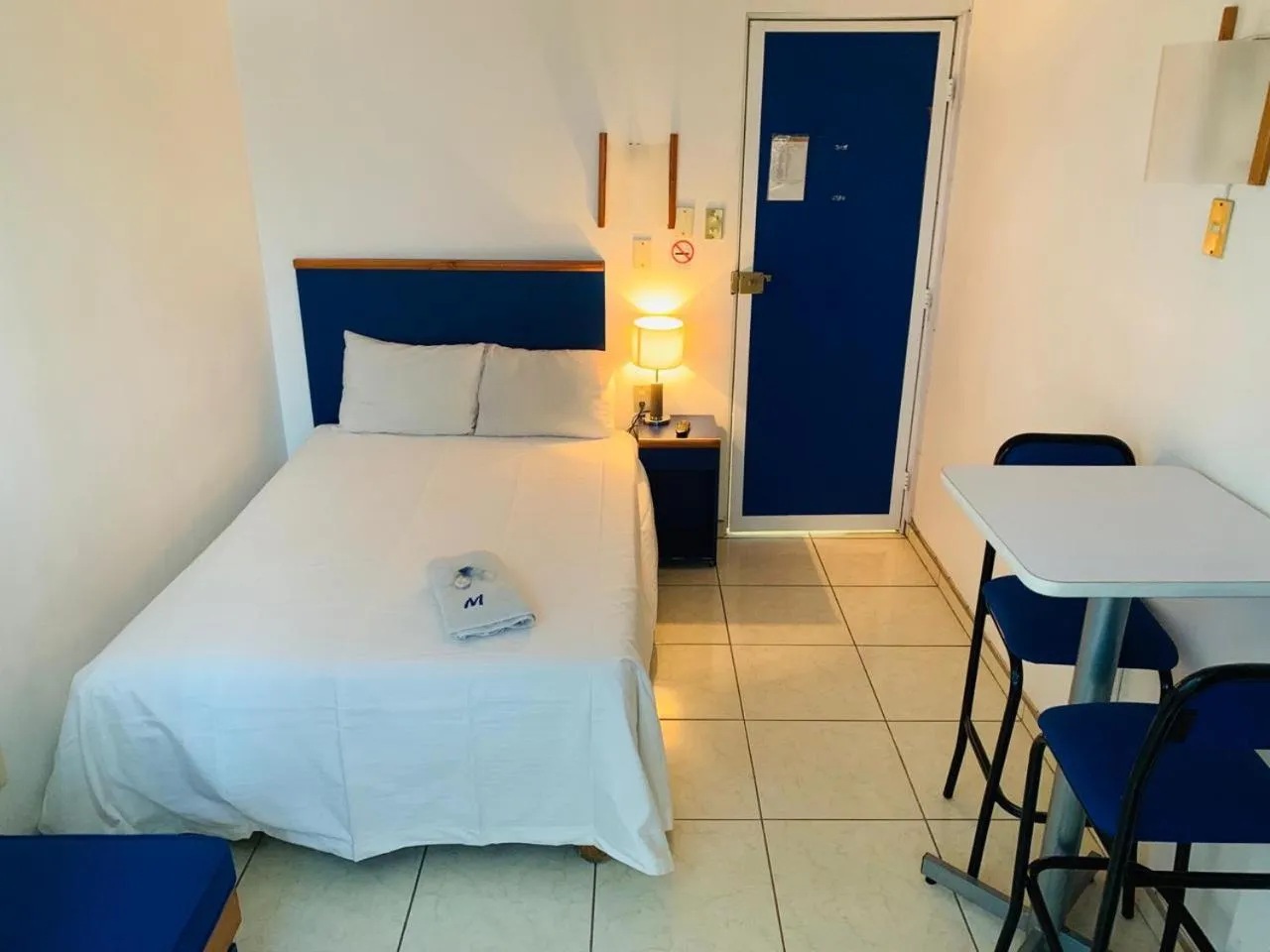 Bed in Hotel H Americas