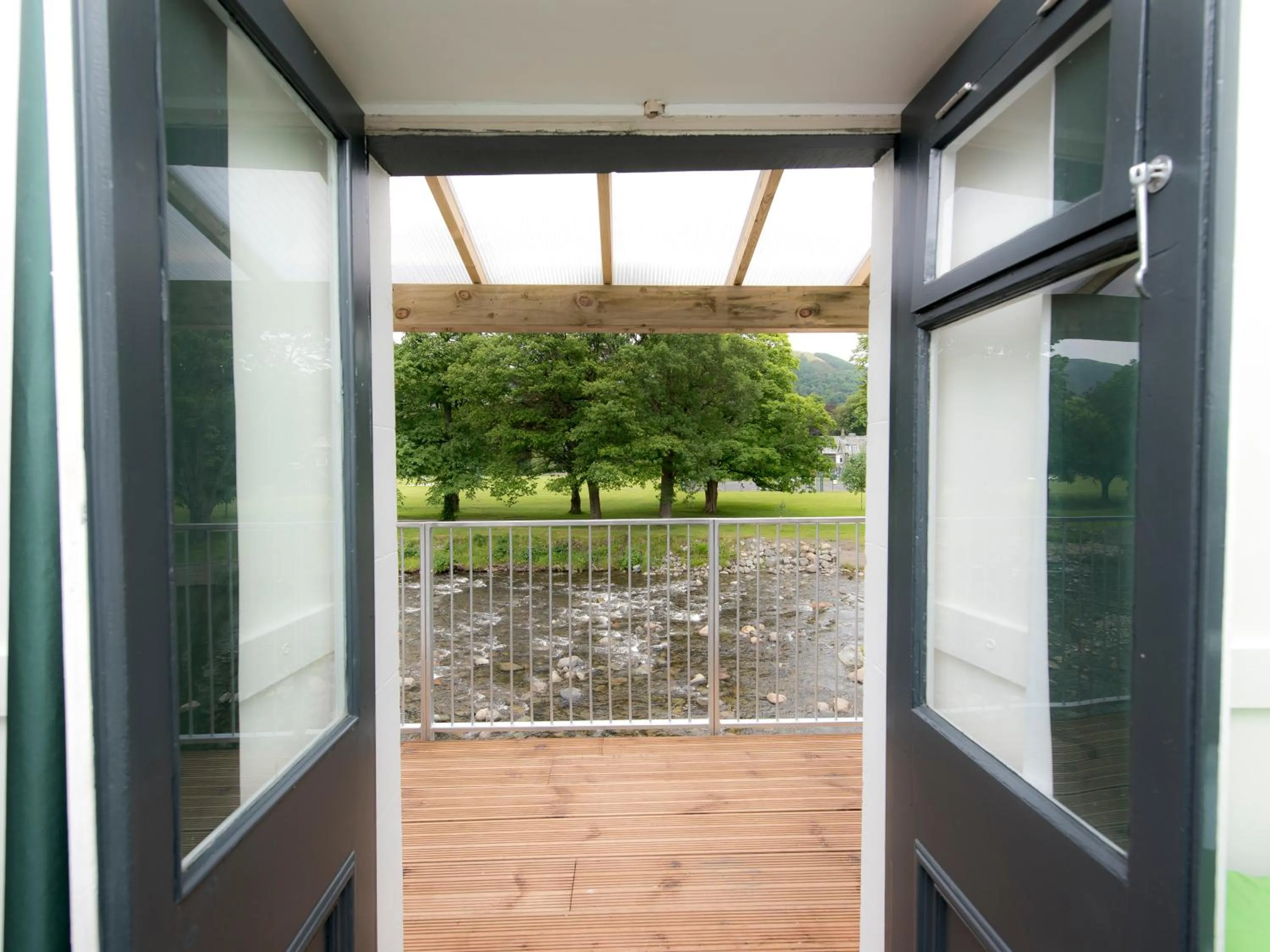 Balcony/Terrace in YHA Keswick