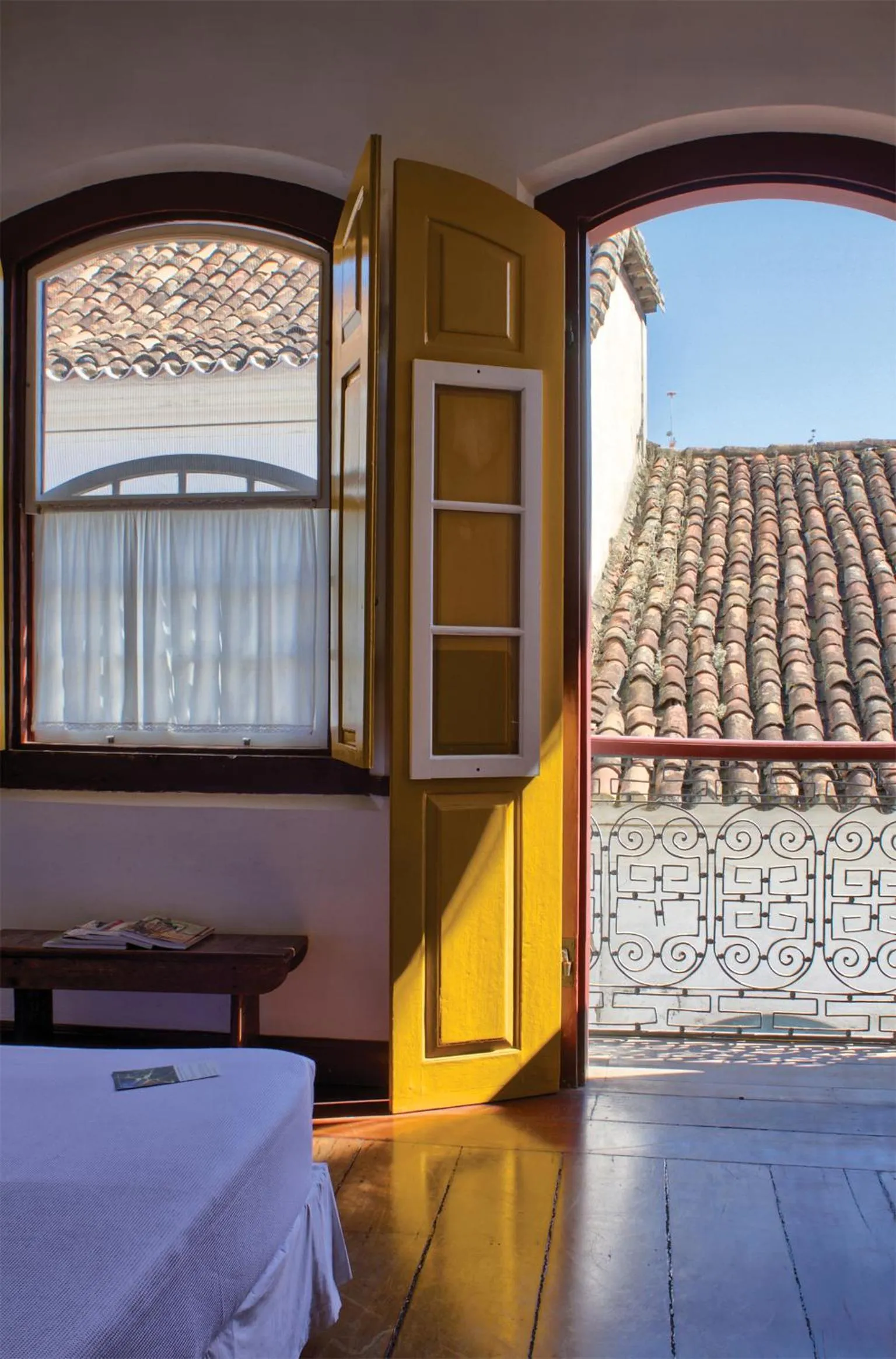 Bed in Pousada do Ouro