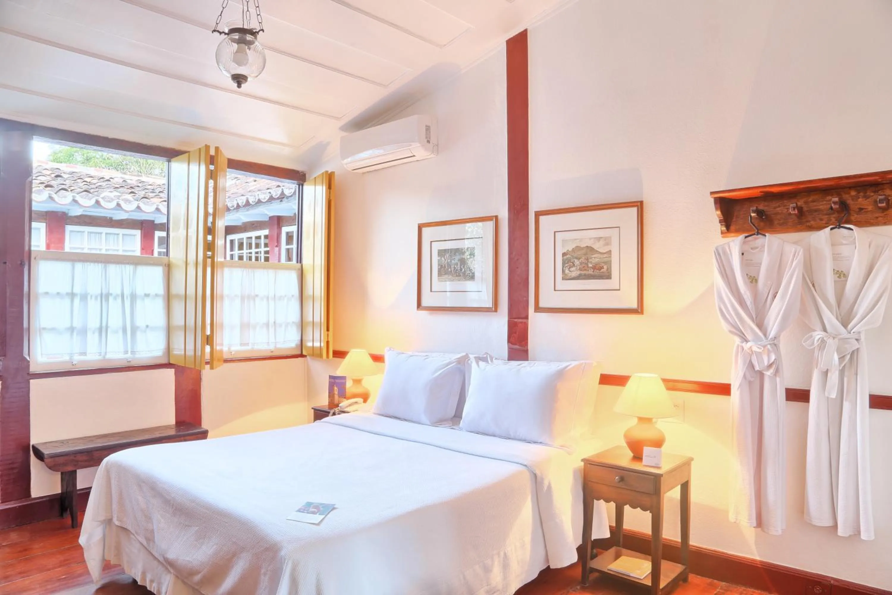 Bed in Pousada do Ouro