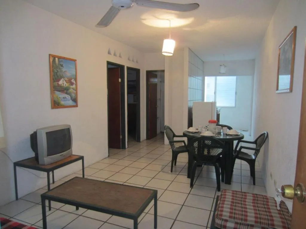 Dining area in Hotel Vagabundo Puerto Vallarta