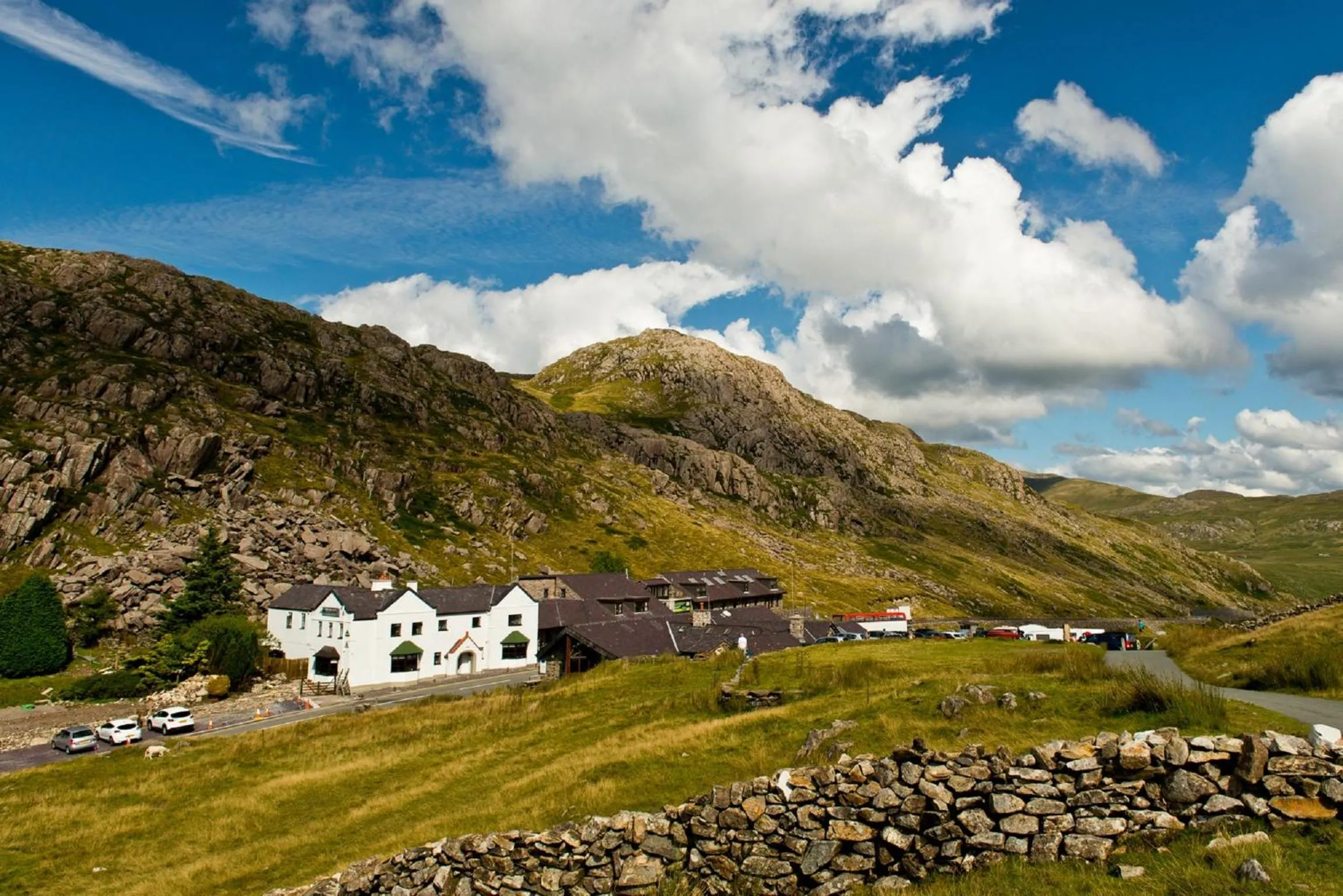 Facade/entrance in YHA Snowdon Pen-y-Pass