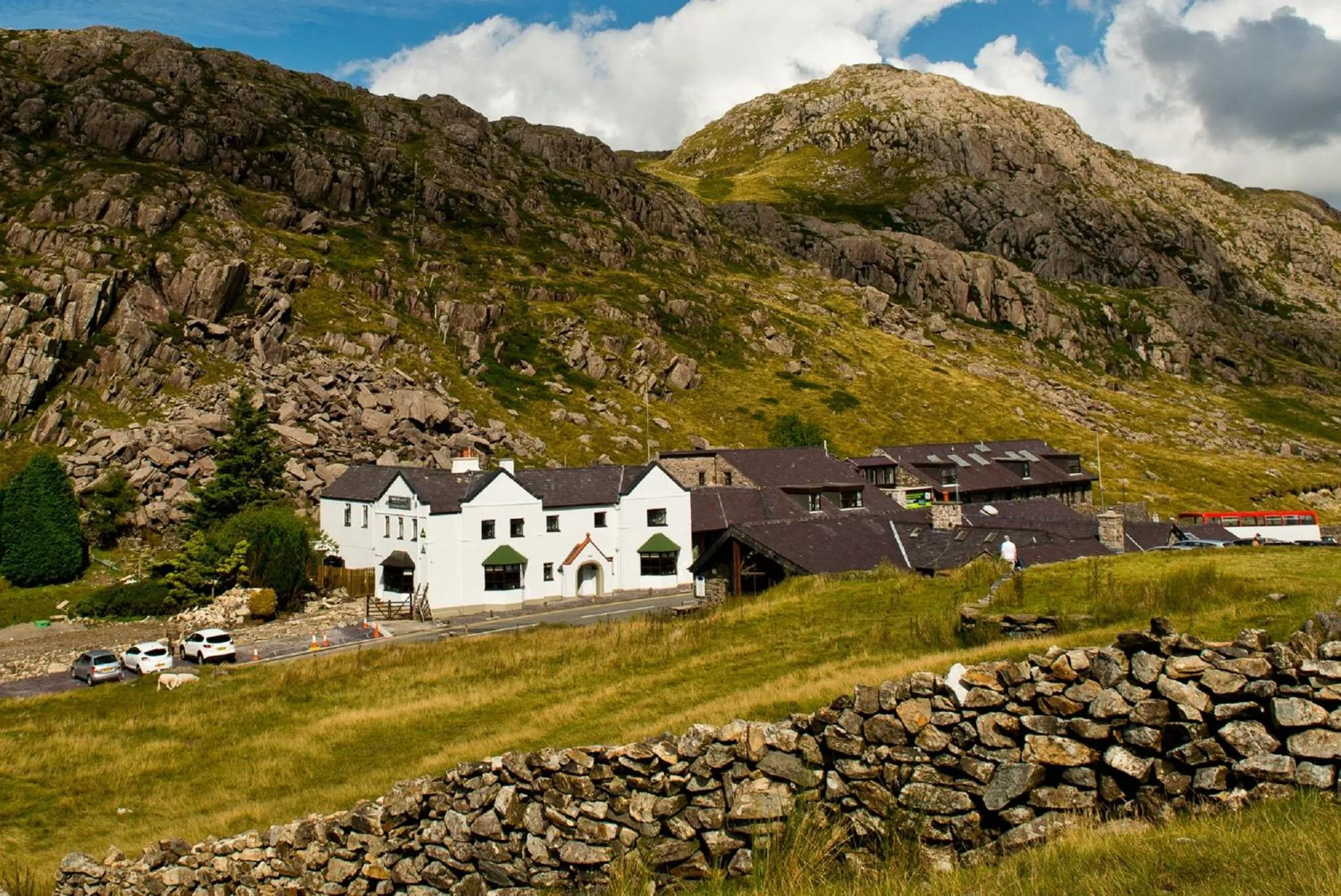 Facade/entrance in YHA Snowdon Pen-y-Pass