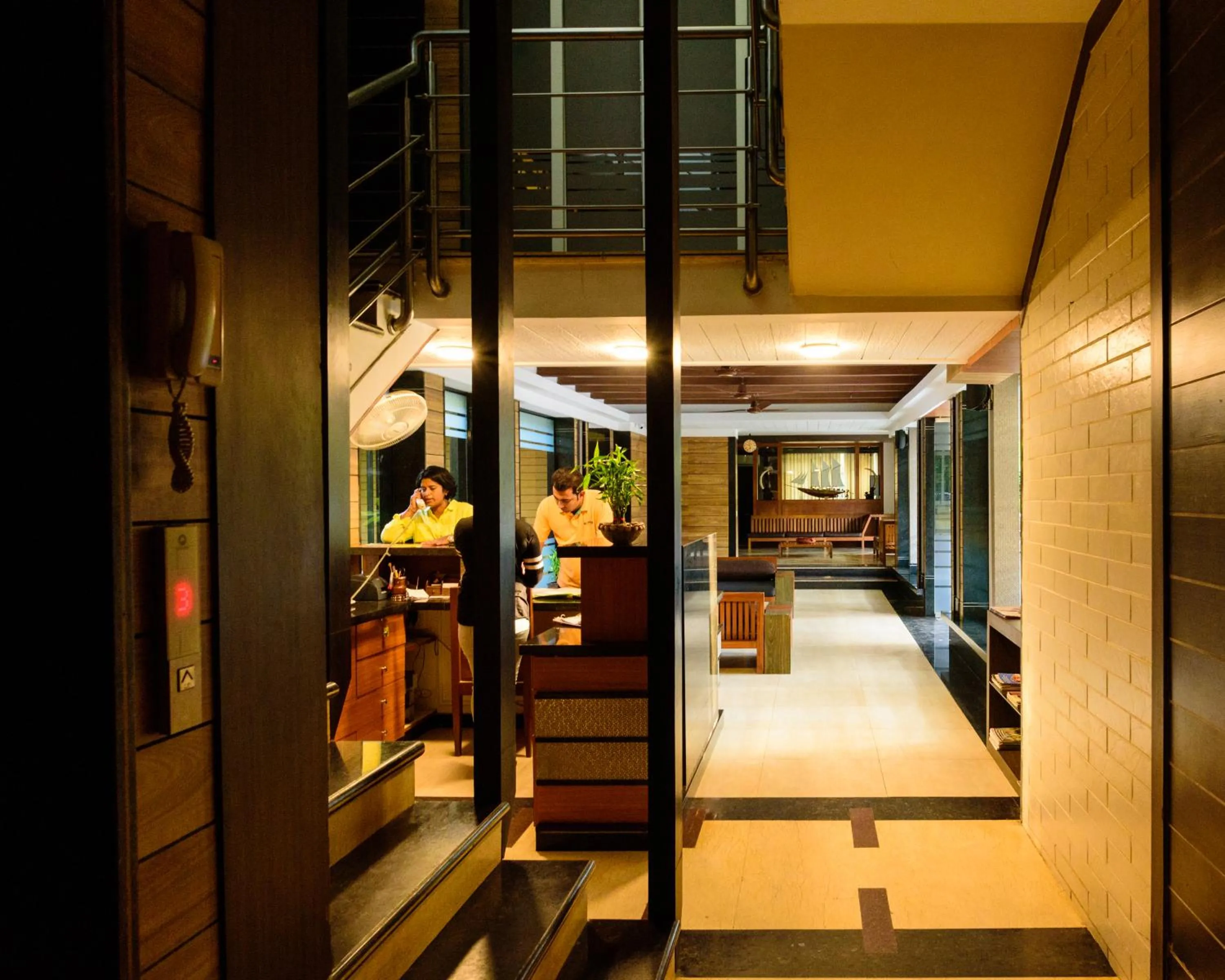 Lobby or reception in Le Magnifique