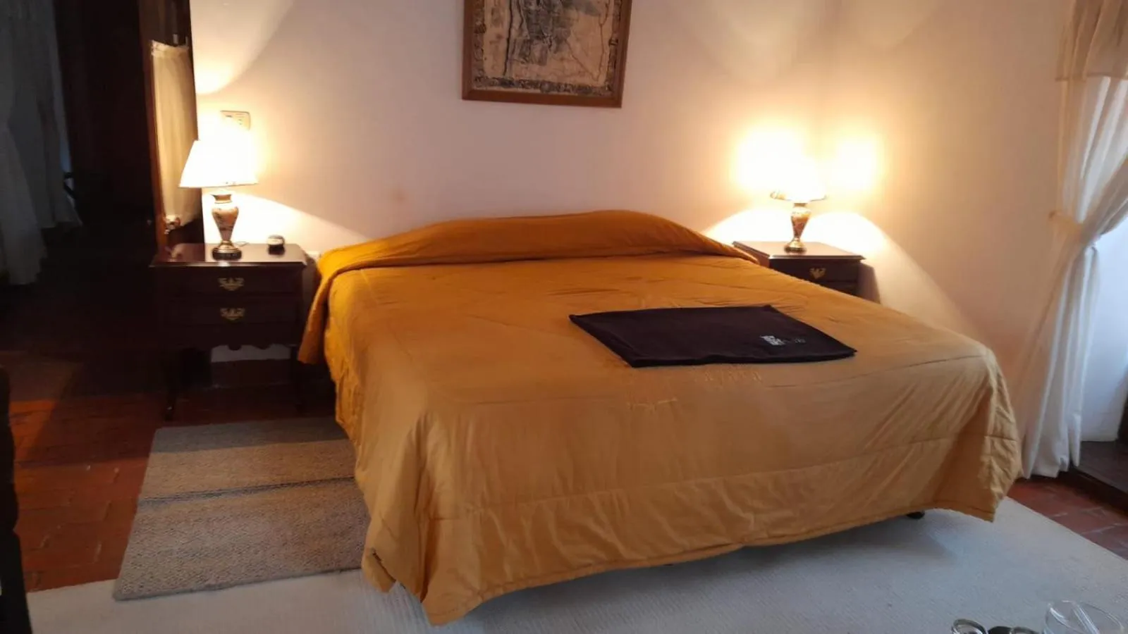 Bed in Hotel Museo Cayara