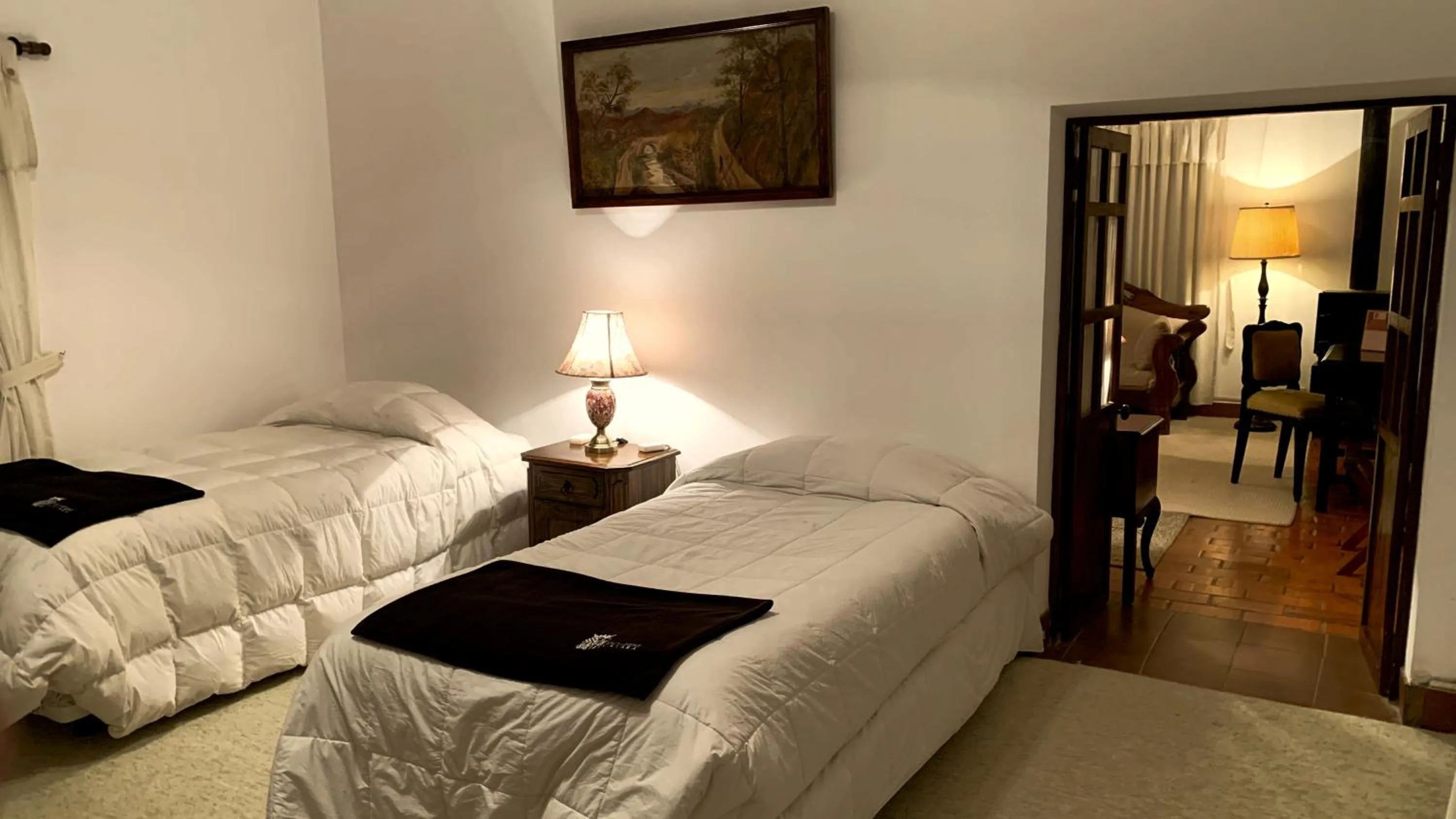 Bed in Hotel Museo Cayara