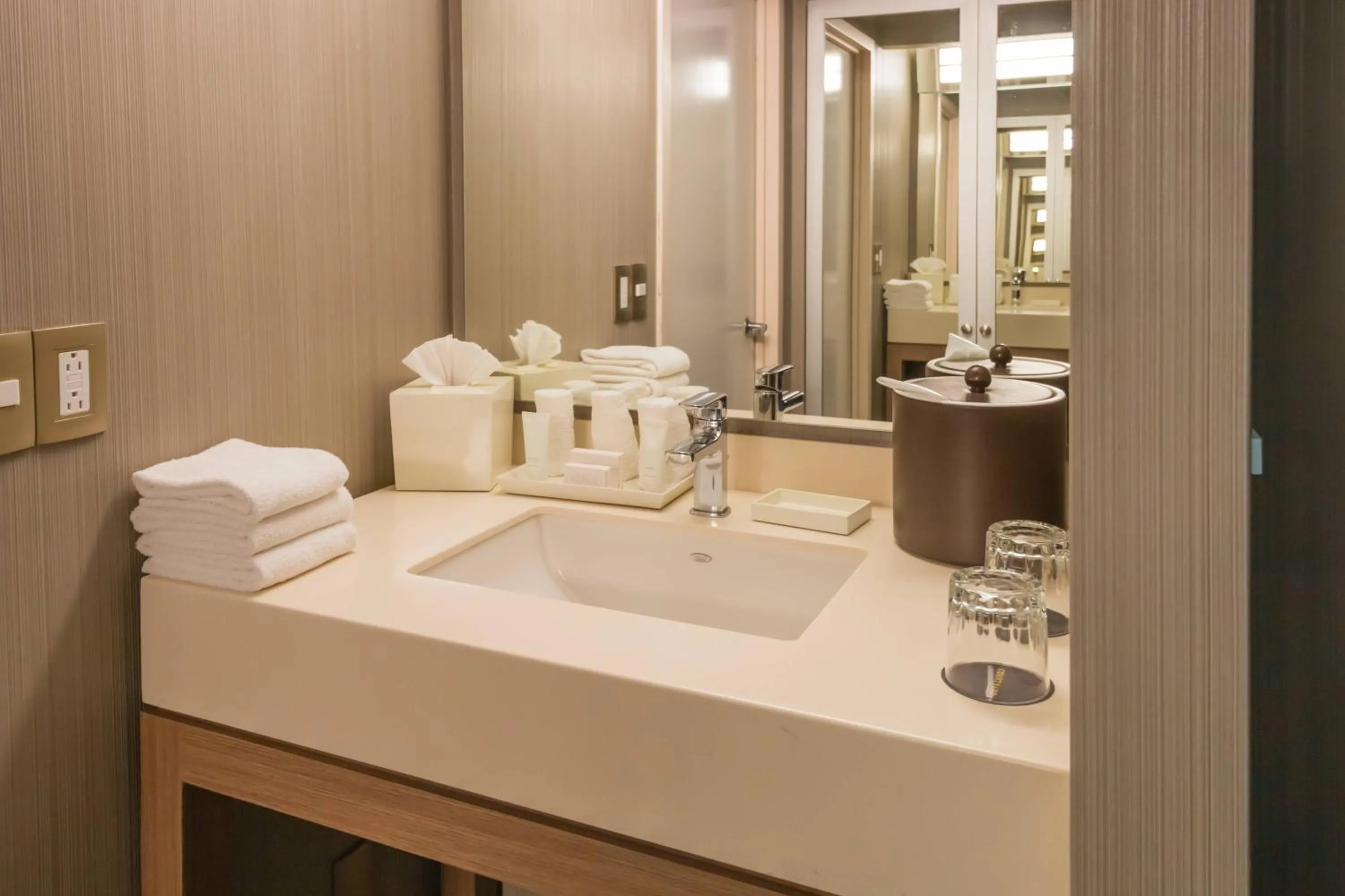 Bathroom in Courtyard Monterrey Airport