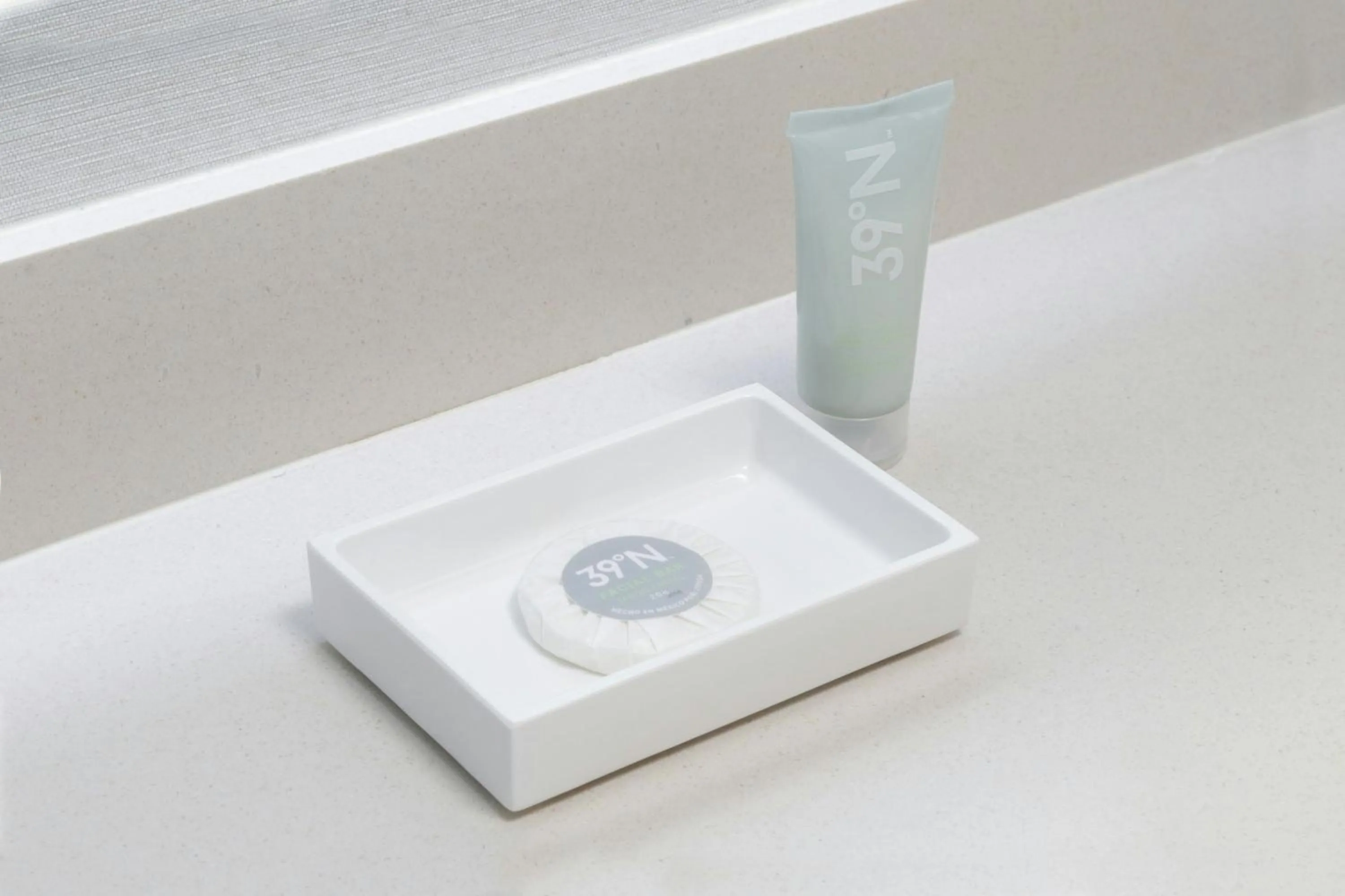 Bathroom in Courtyard Monterrey Airport