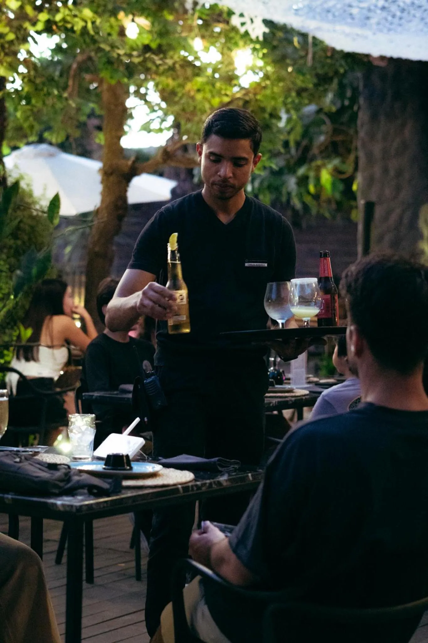 Restaurant/places to eat in Santa Teresita Boutique Hotel