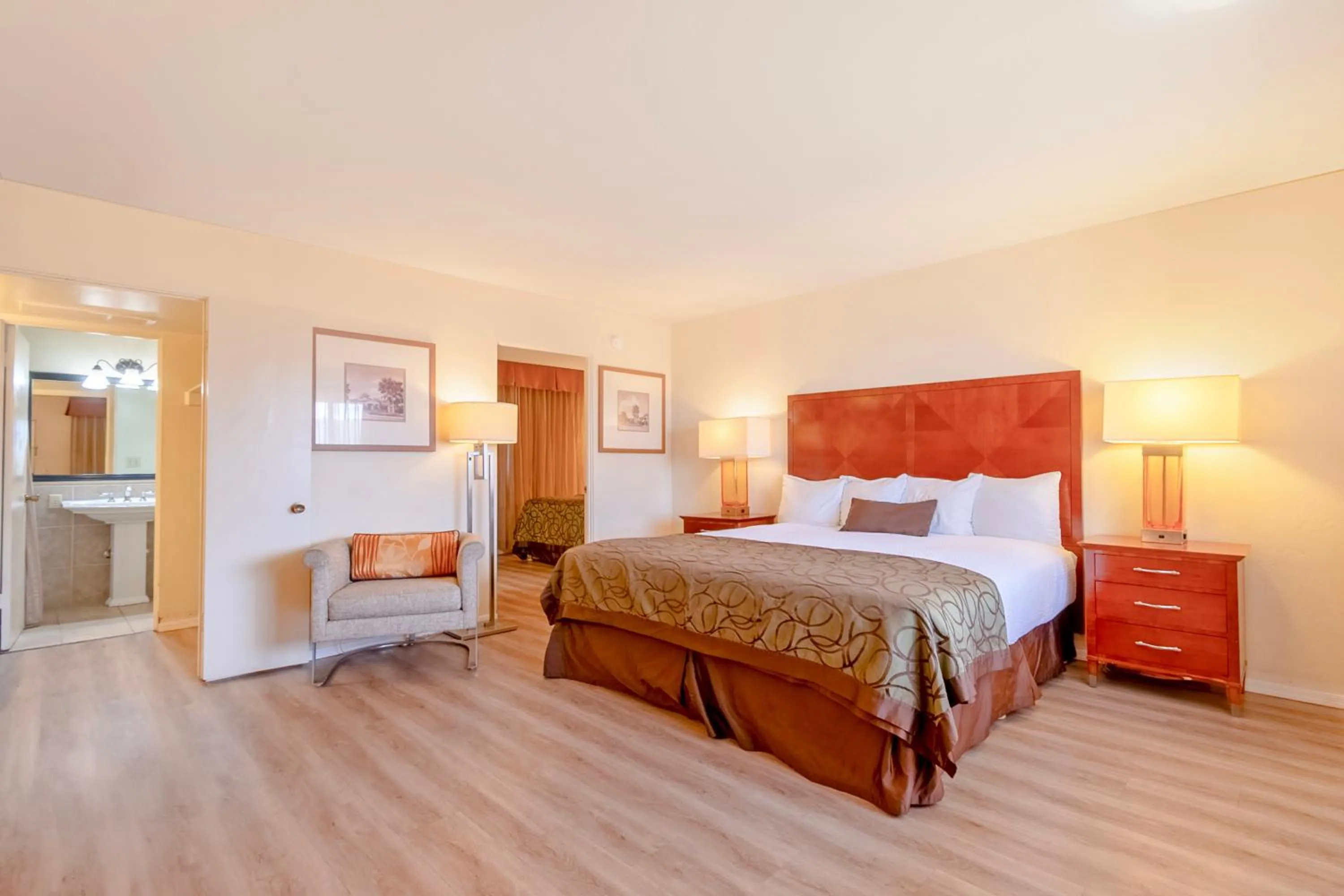 Bedroom, Bed in Historic Coronado Motor Hotel by OYO